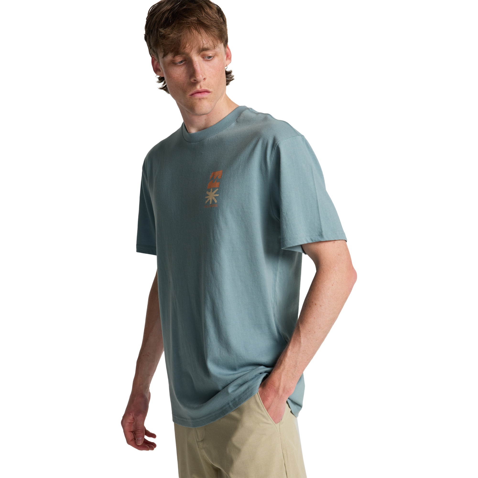 Camiseta de hombre Segment Billabong - Azul Azul-4
