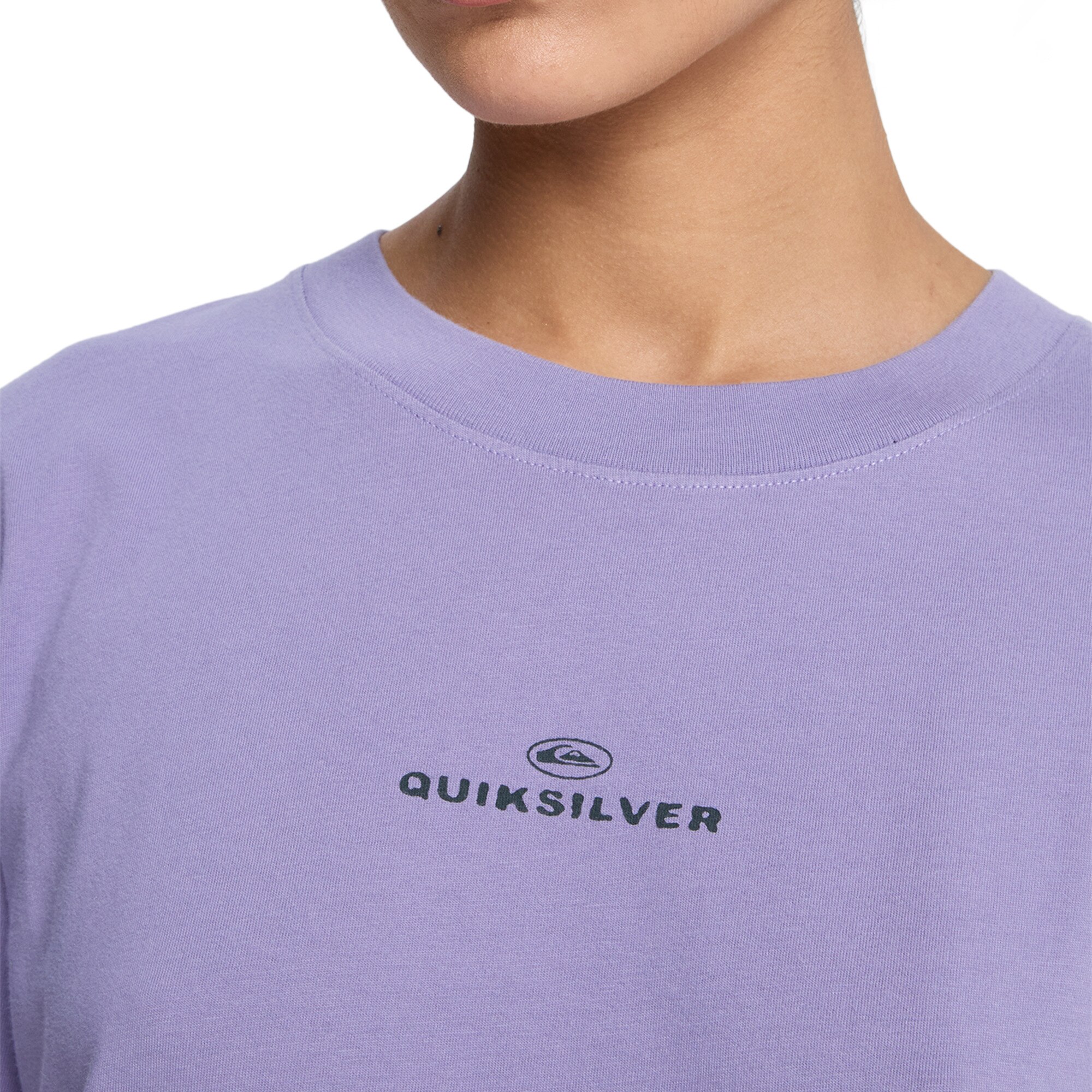 Camiseta de mujer Standard Quiksilver - Morado Morado-4
