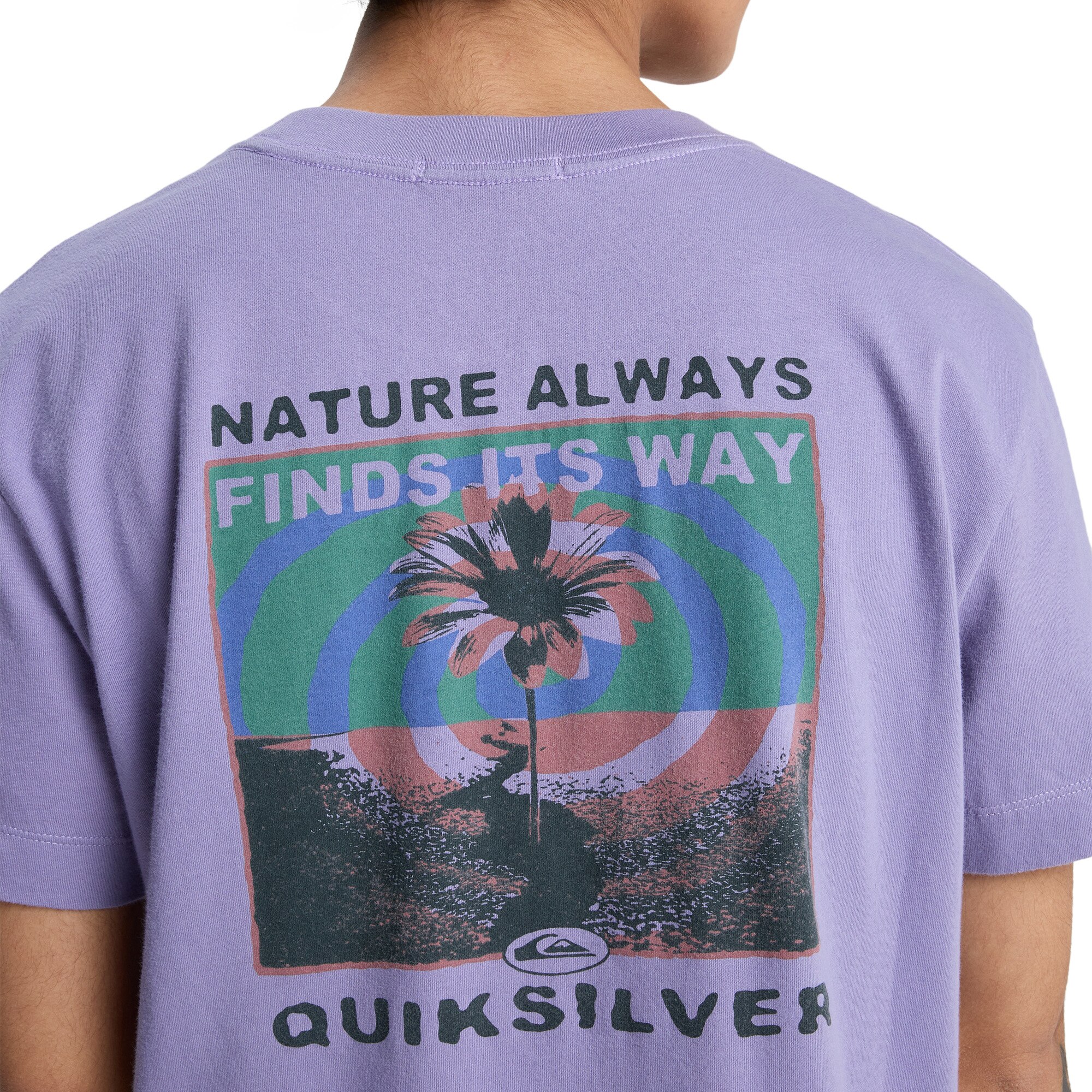 Camiseta de mujer Standard Quiksilver - Morado Morado-6
