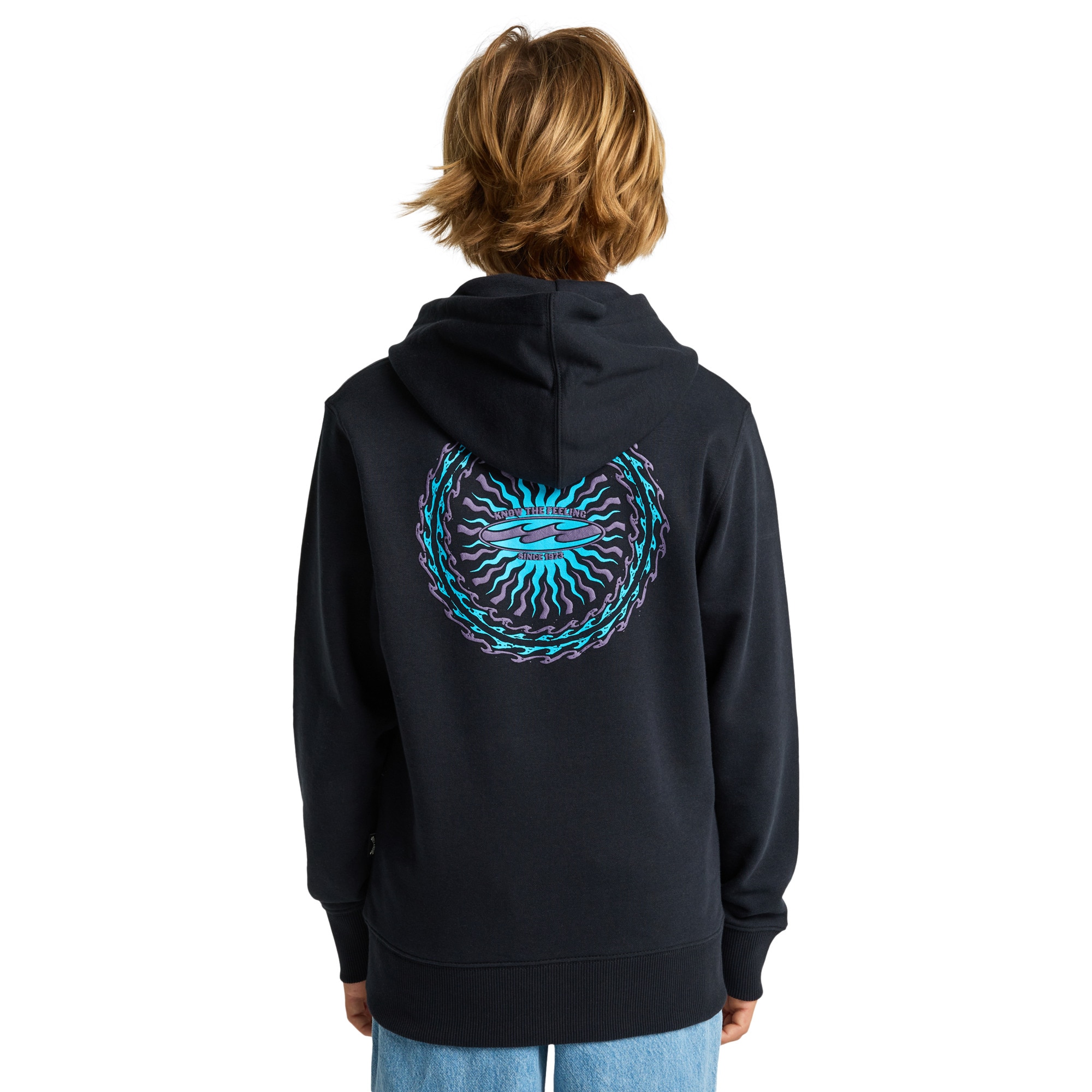 Sudadera de niños Foundation Billabong - Negro Negro-3