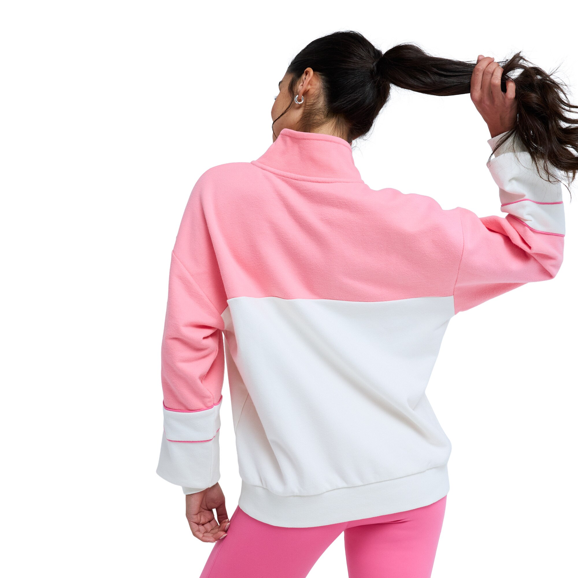 Sudadera de mujer Ess Energy New Roxy - Rosa Rosa-2