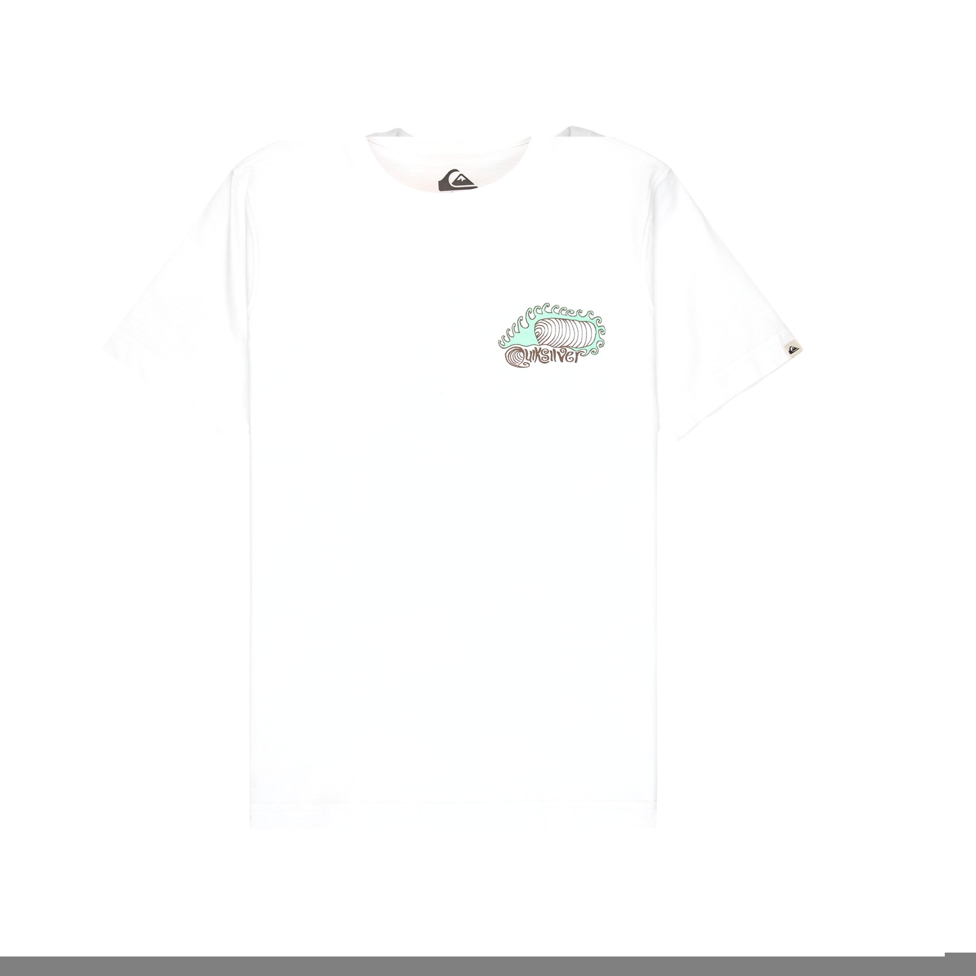 Imagen 0 de Camiseta de niños Skeleton Ride Quiksilver Blanco