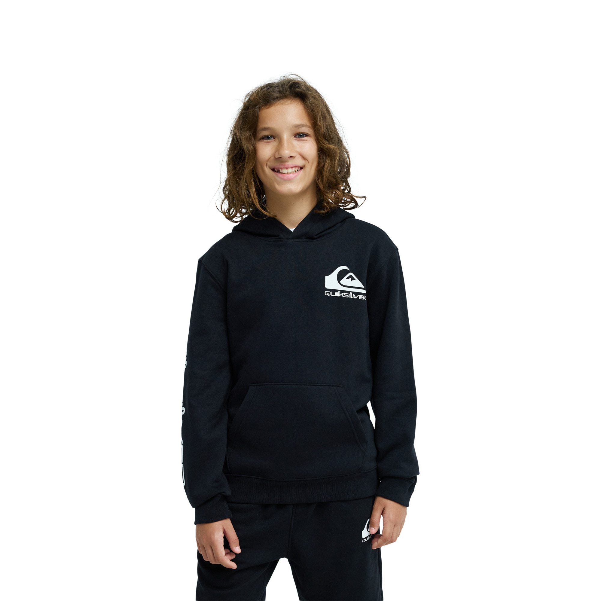 Sudadera de niños Omni Logo Quiksilver - Negro Negro-1