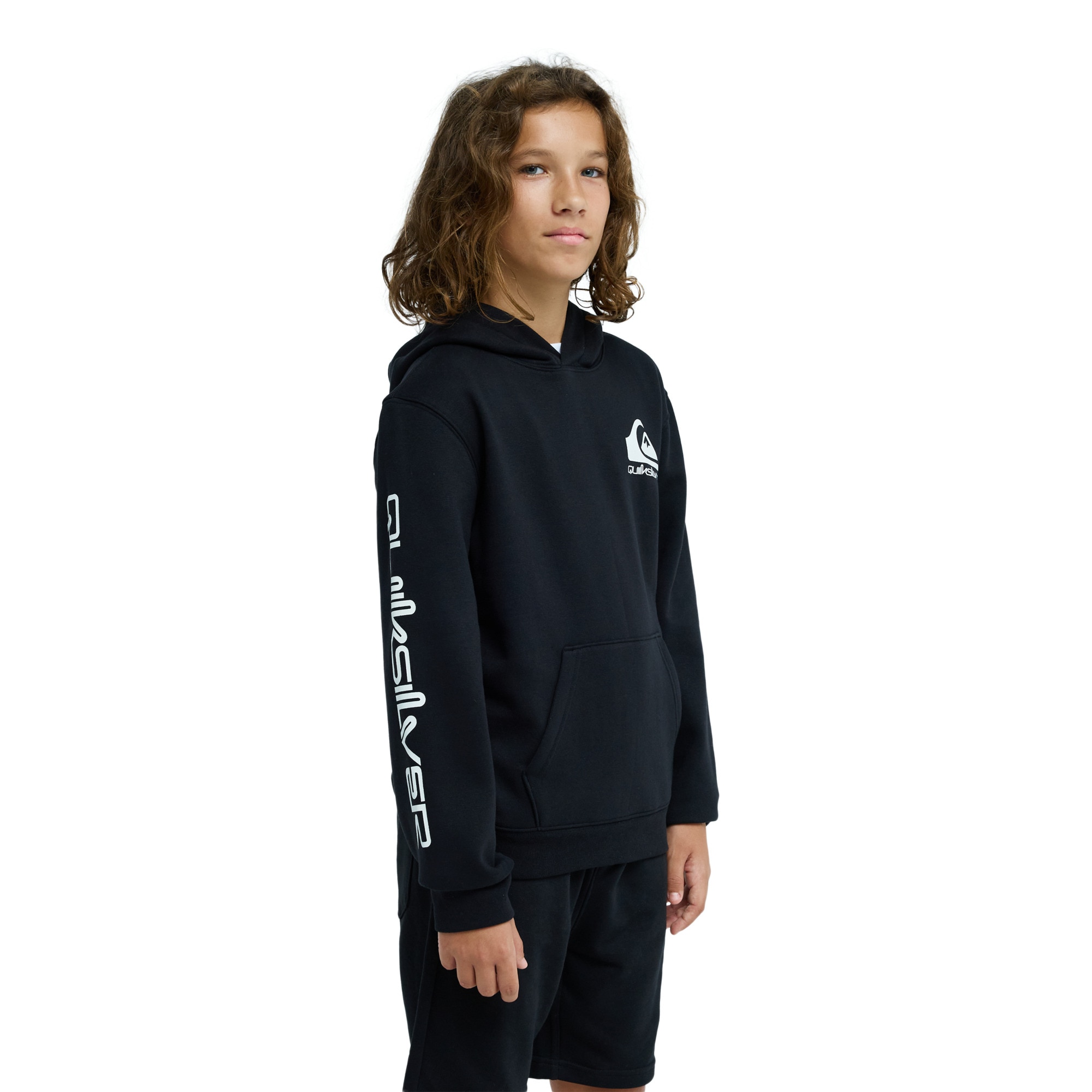 Sudadera de niños Omni Logo Quiksilver - Negro Negro-3