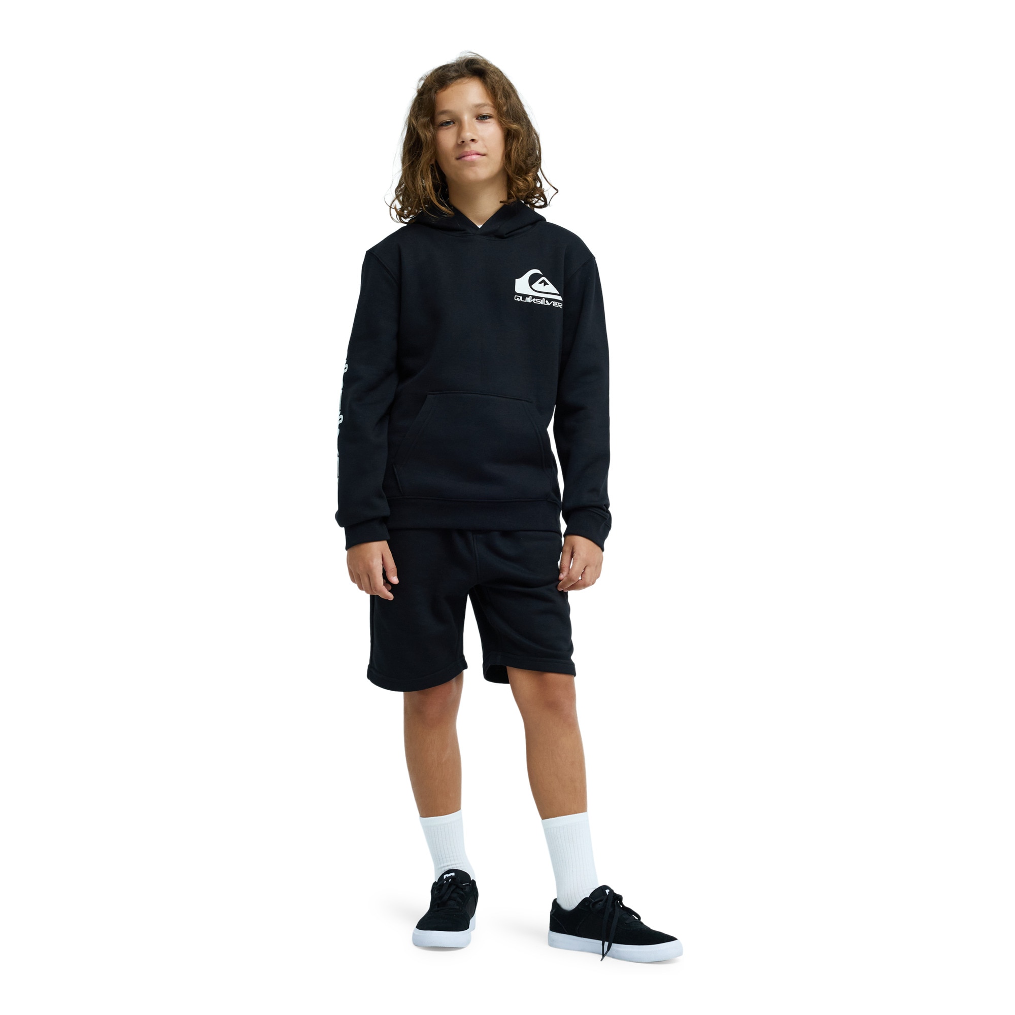 Sudadera de niños Omni Logo Quiksilver - Negro Negro-5
