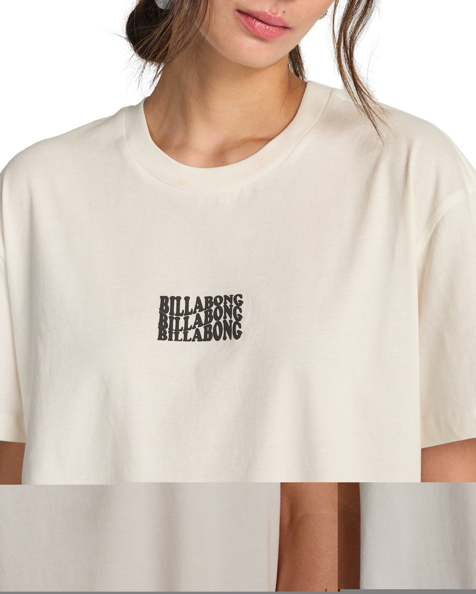 Imagen 5 de Camiseta de mujer In The Beyond Billabong - Blanco Blanco
