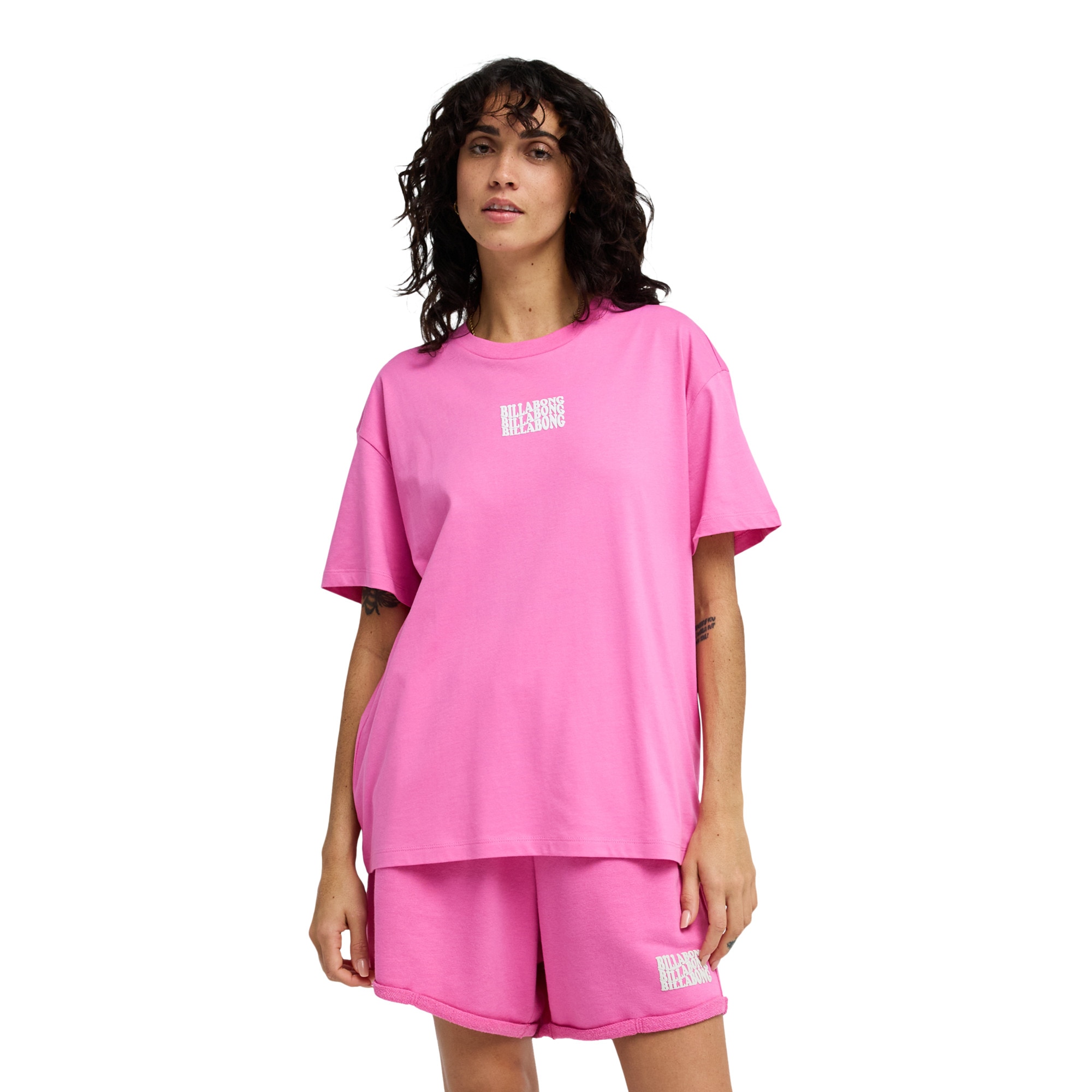 Imagen 1 de Camiseta de mujer In The Beyond Billabong - Rosa Rosa
