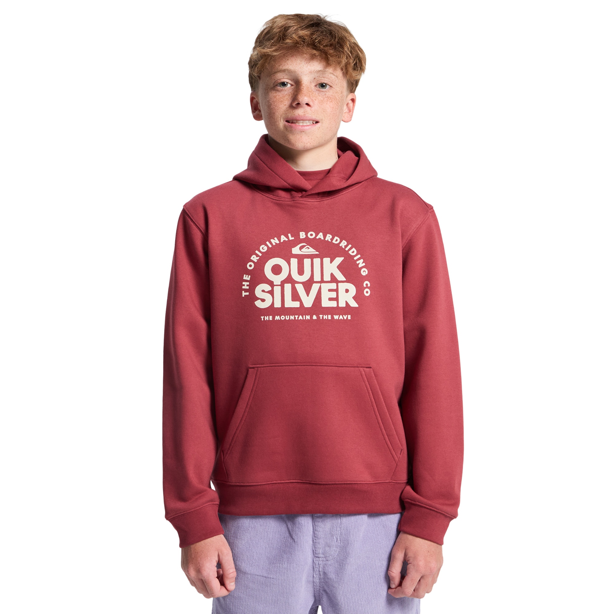 Sudadera de niños Fundamental Ride Quiksilver - Rojo Rojo-1
