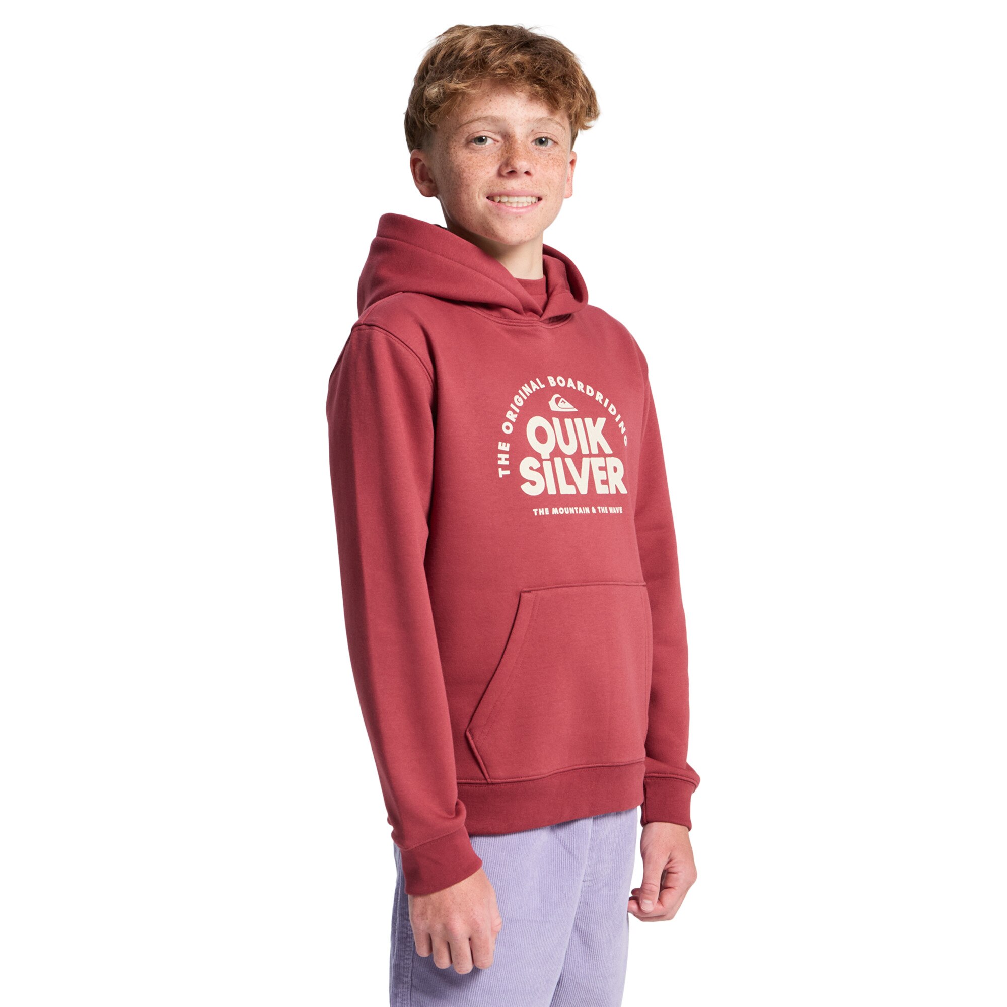 Sudadera de niños Fundamental Ride Quiksilver - Rojo Rojo-3