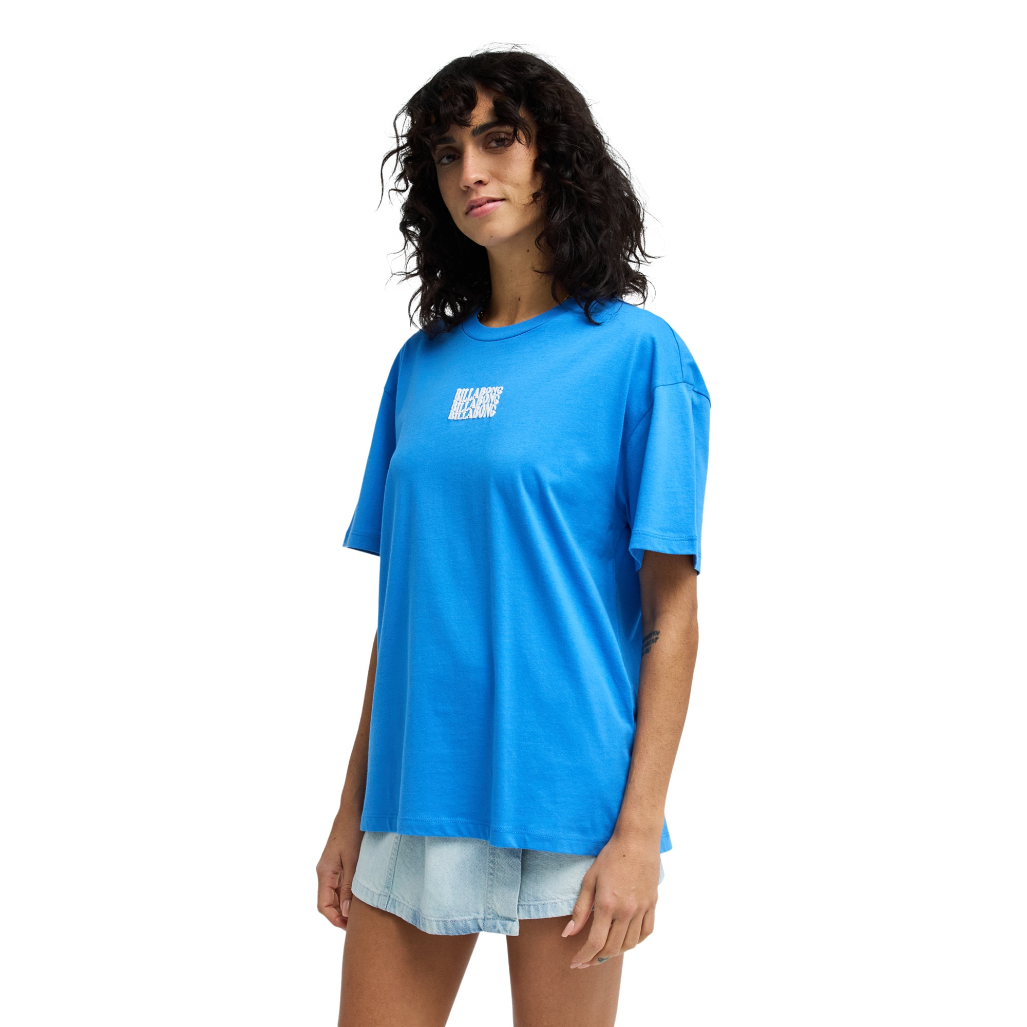 Imagen 4 de Camiseta de mujer In The Beyond Billabong - Azul Azul