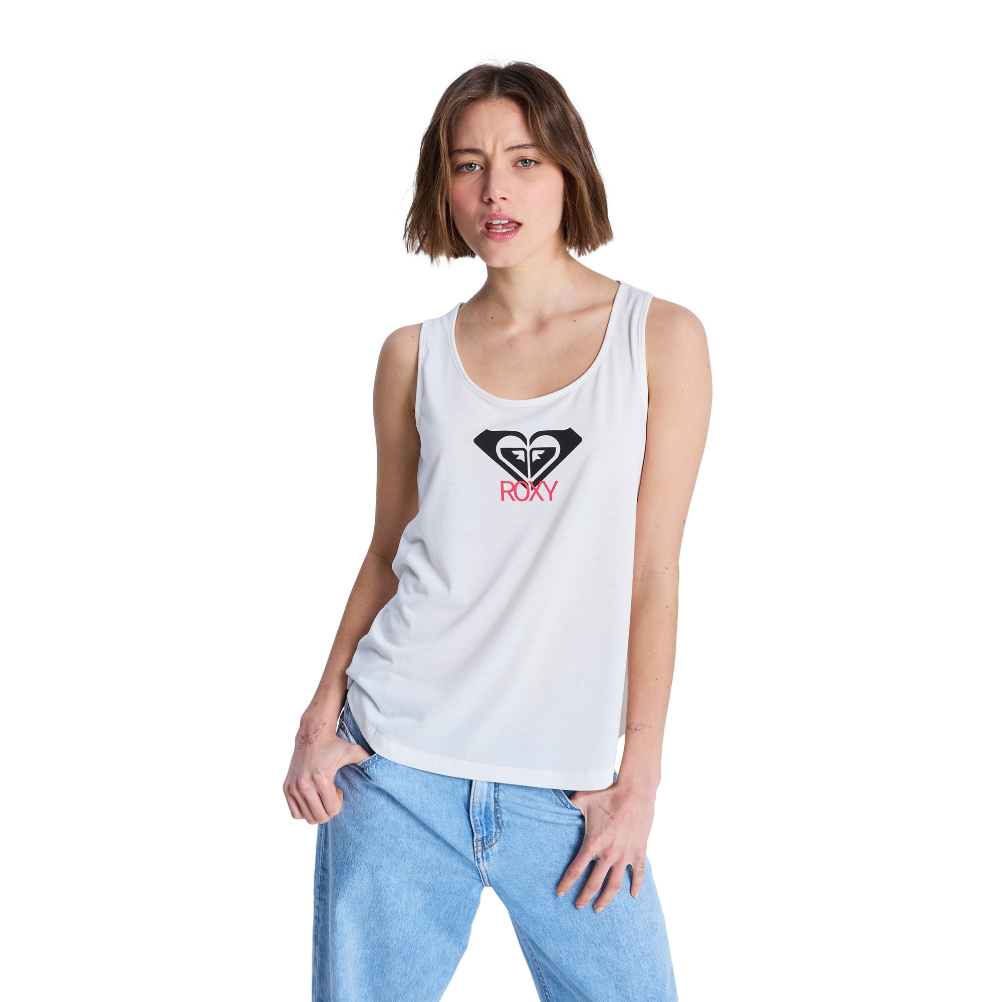 Camisetas de mujer Surfclassic Roxy - Blanco Blanco-1