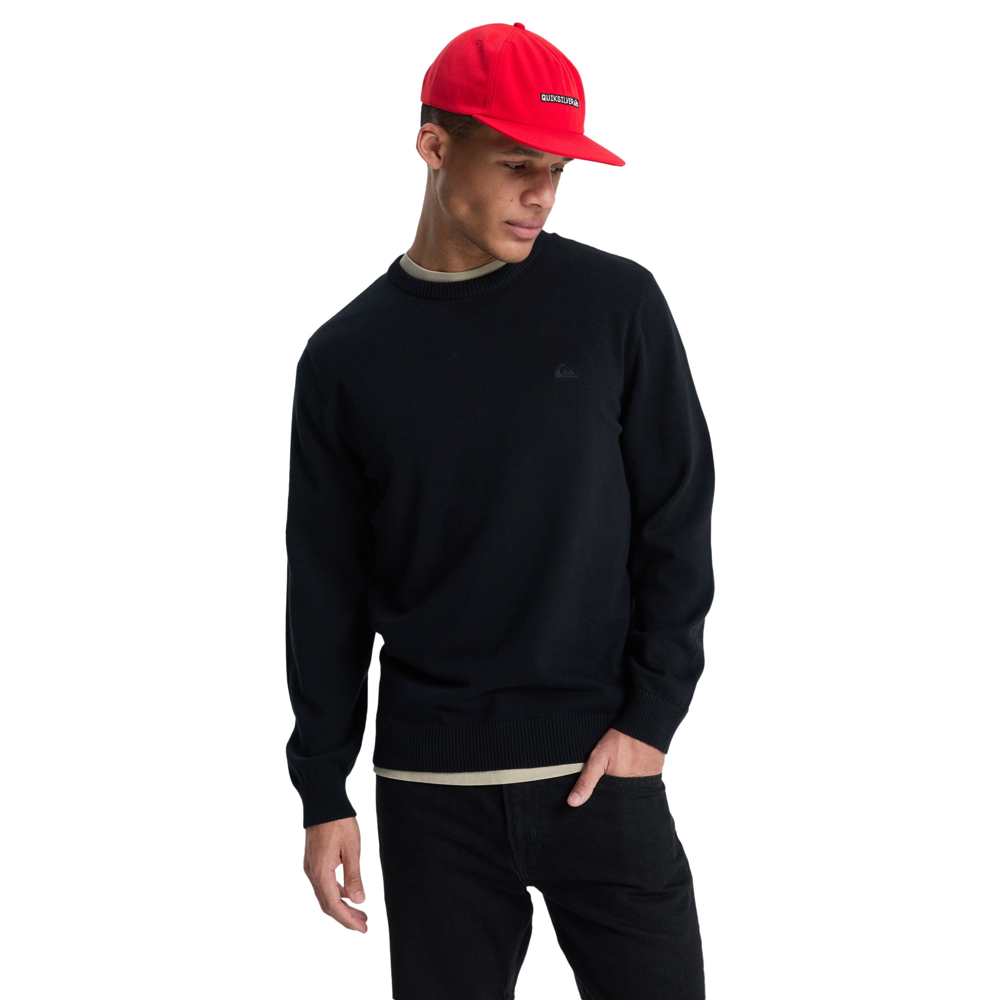 Imagen 0 de Jersey de hombre Salt Water Light Quiksilver Negro
