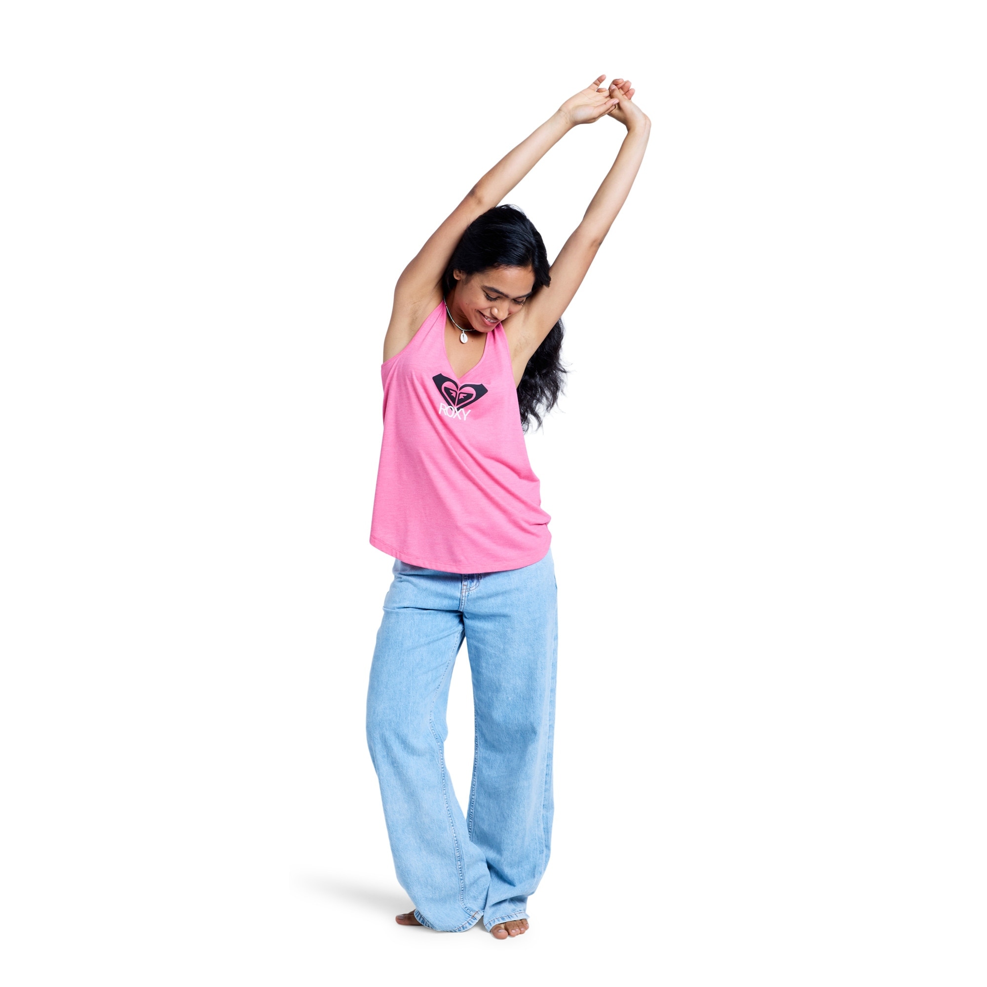 Imagen 4 de Camiseta de mujer Surfclassic Roxy - Rosa Rosa
