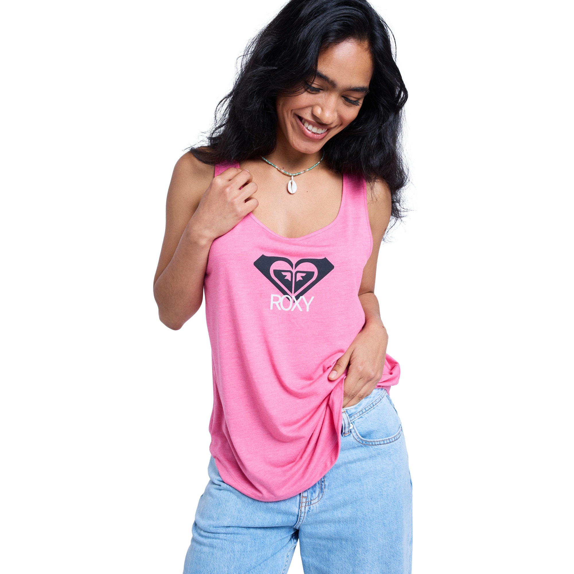 Imagen 5 de Camiseta de mujer Surfclassic Roxy - Rosa Rosa