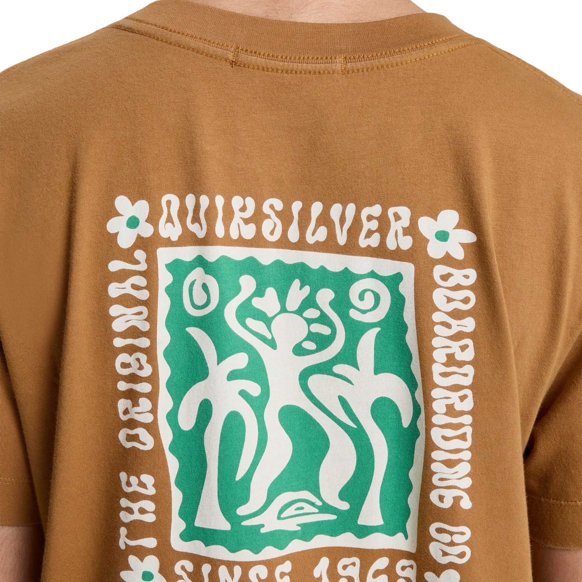 Camiseta de mujer Standard Quiksilver - Marrón Marrón-6