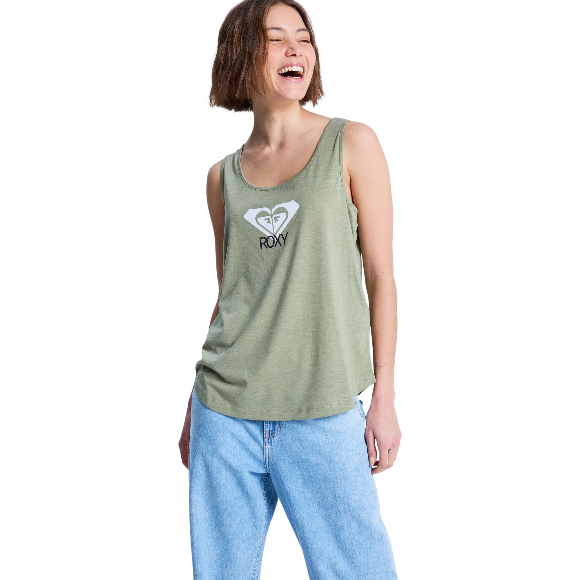 Camisetas de mujer Surfclassic Roxy - Verde Verde-1