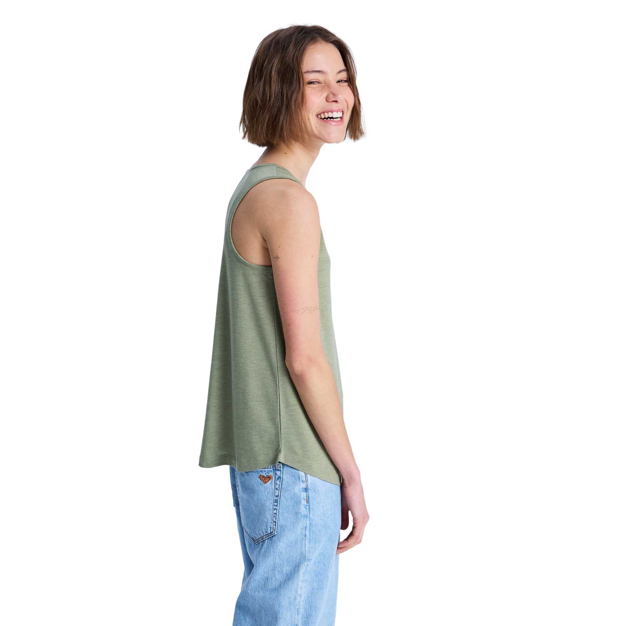 Camisetas de mujer Surfclassic Roxy - Verde Verde-3