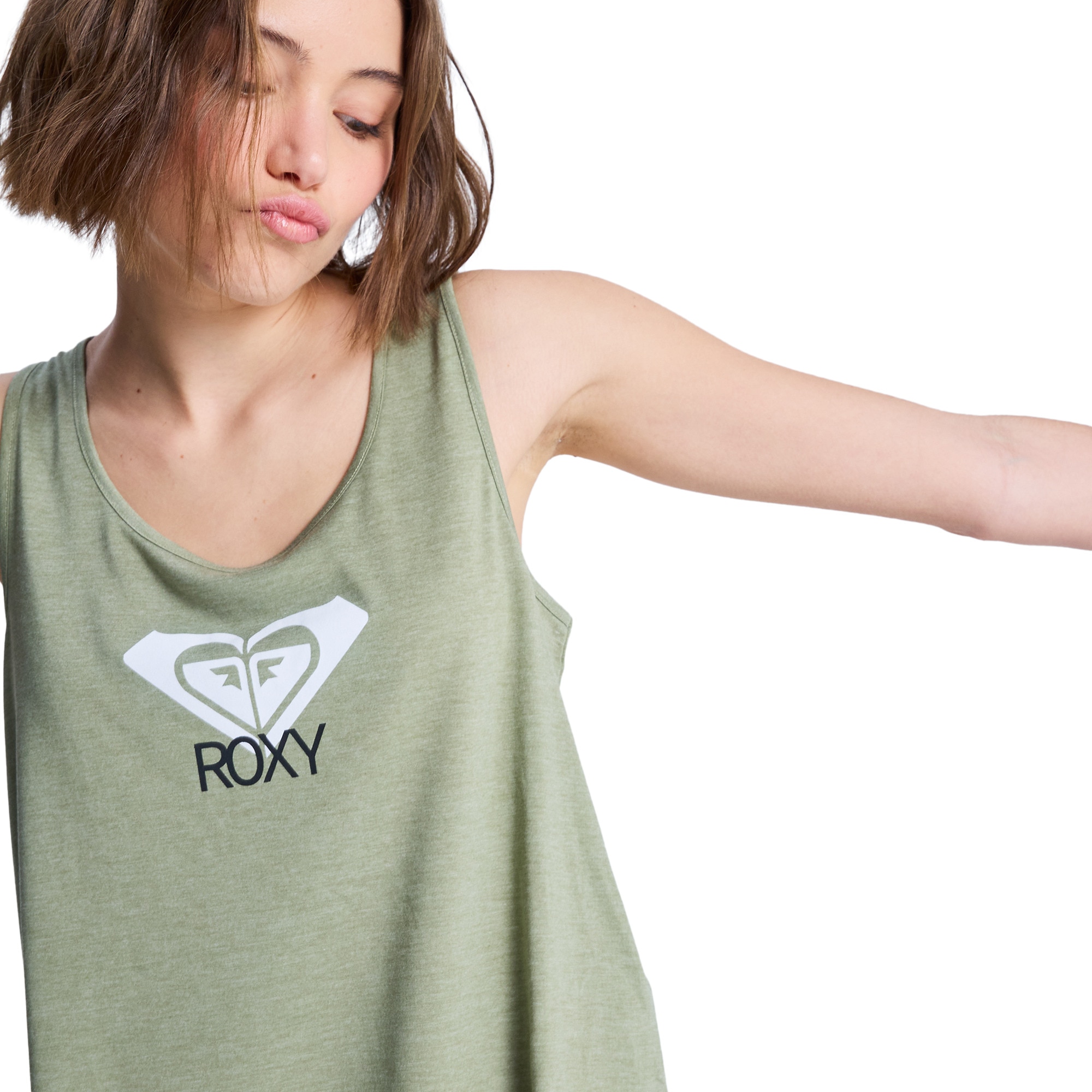 Camisetas de mujer Surfclassic Roxy - Verde Verde-4