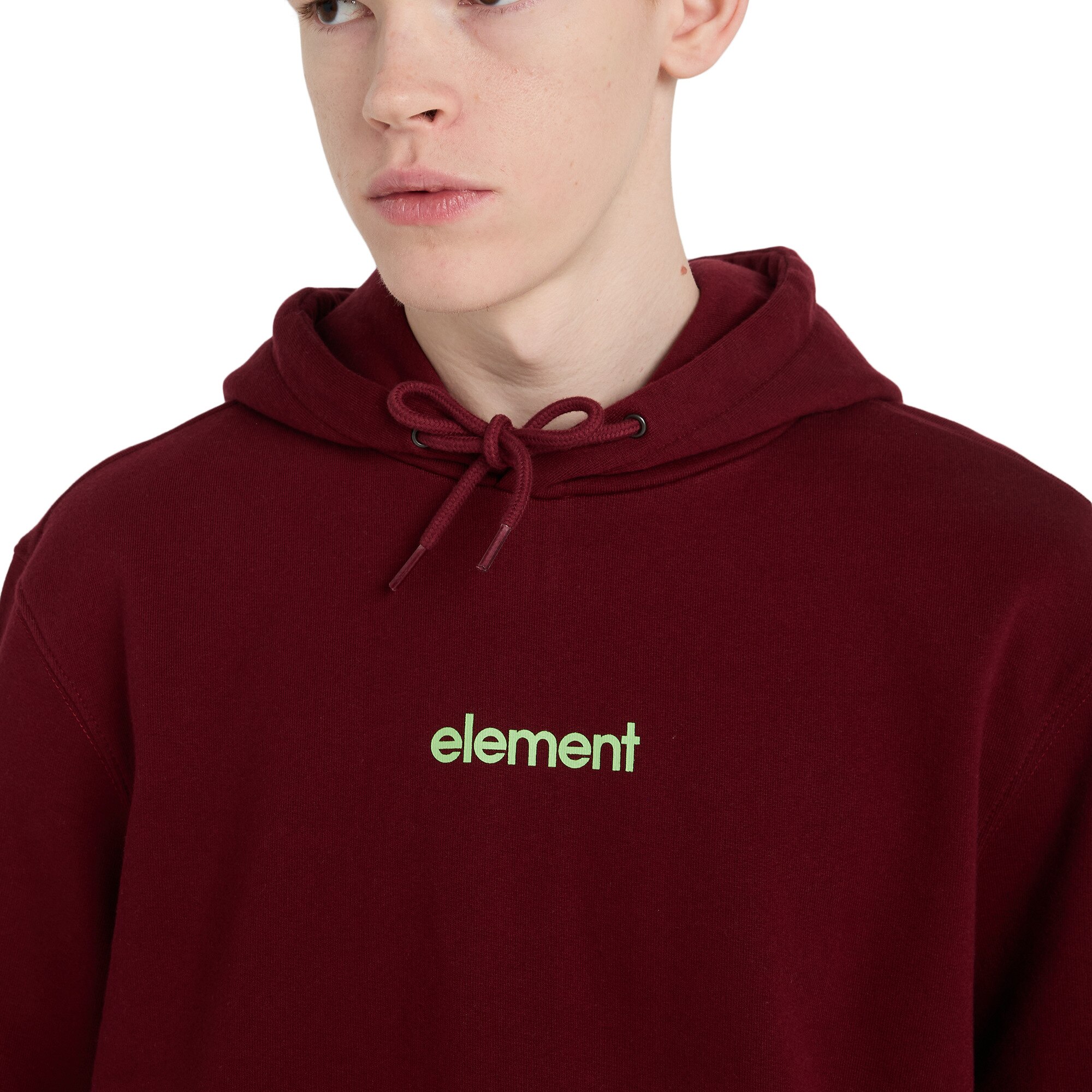 Sudadera con capucha para Hombre Simple Logo Element - Rojo Rojo-3