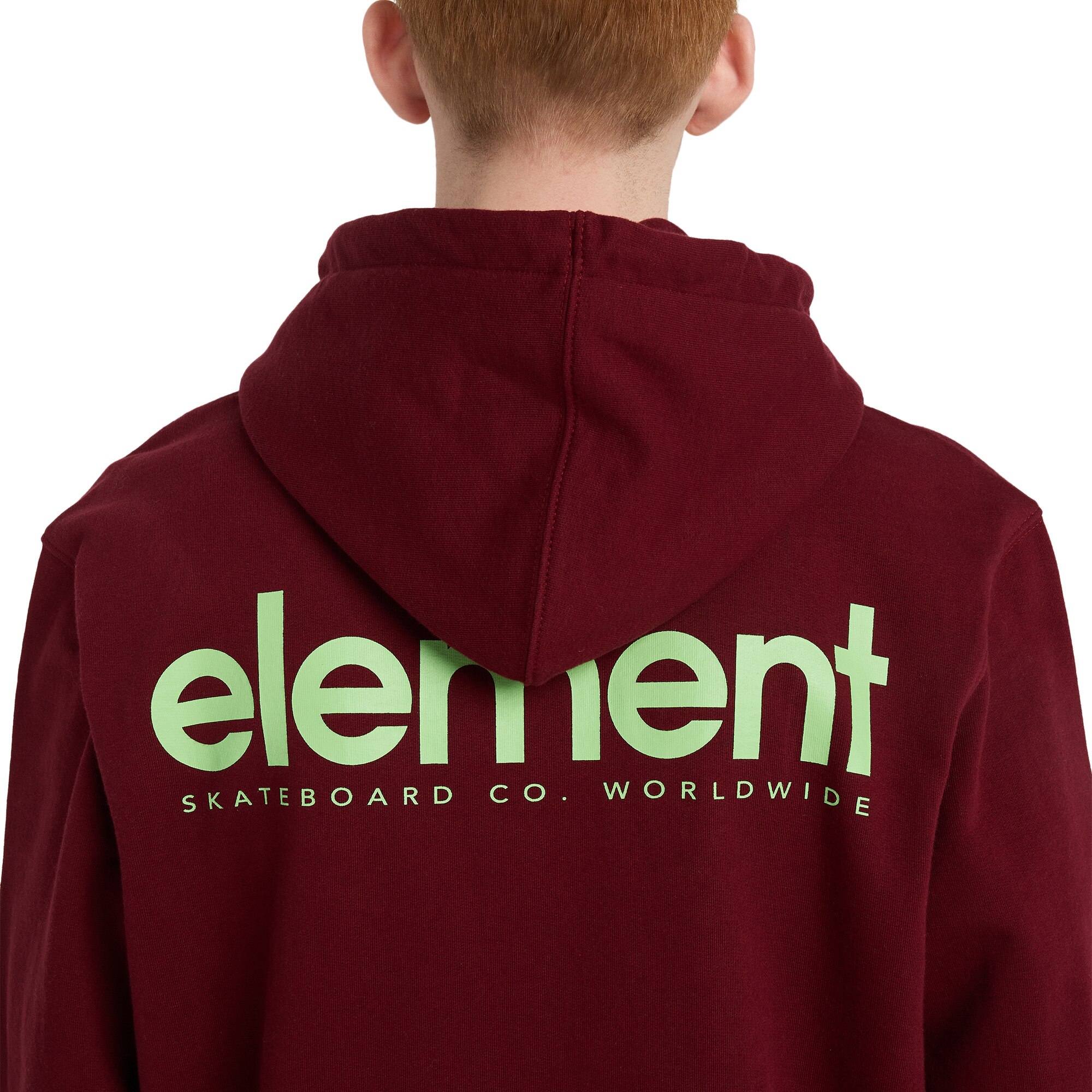Sudadera con capucha para Hombre Simple Logo Element - Rojo Rojo-6