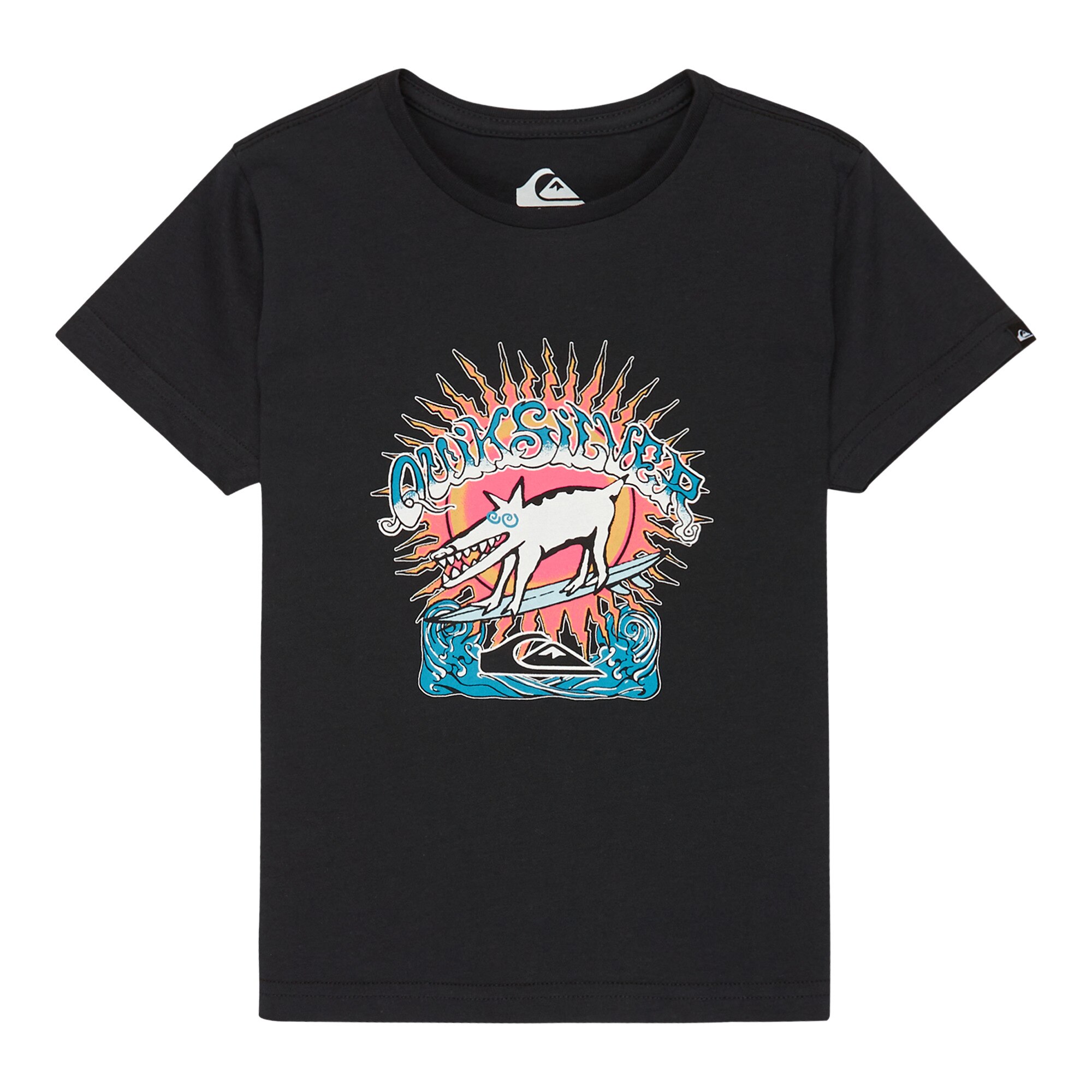 Camiseta de niños Ev Animal Surfer Quiksilver - Negro Negro-1