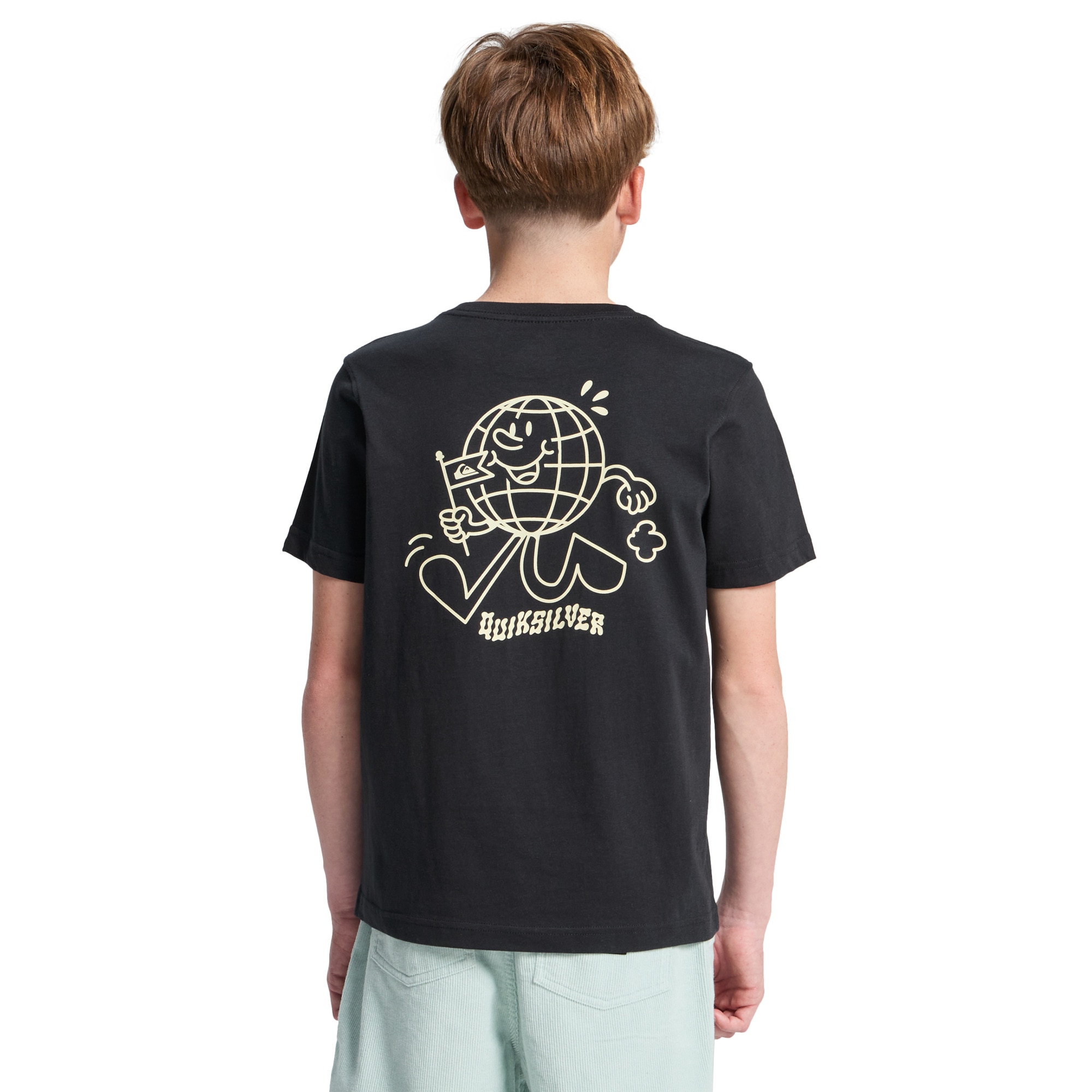 Imagen 2 de Camiseta de niños Cosmic Character Quiksilver - Negro Negro