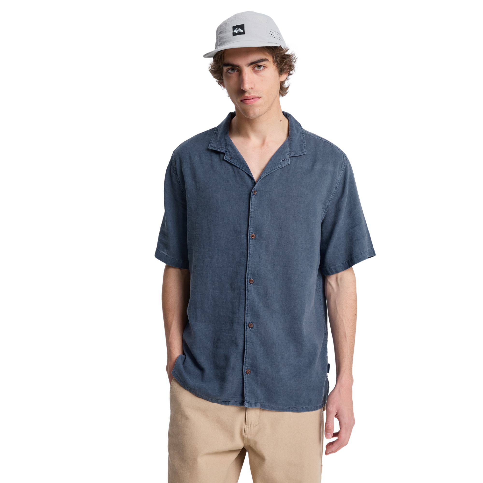 Quiksilver Camisa de hombre Sunrise Rojo
