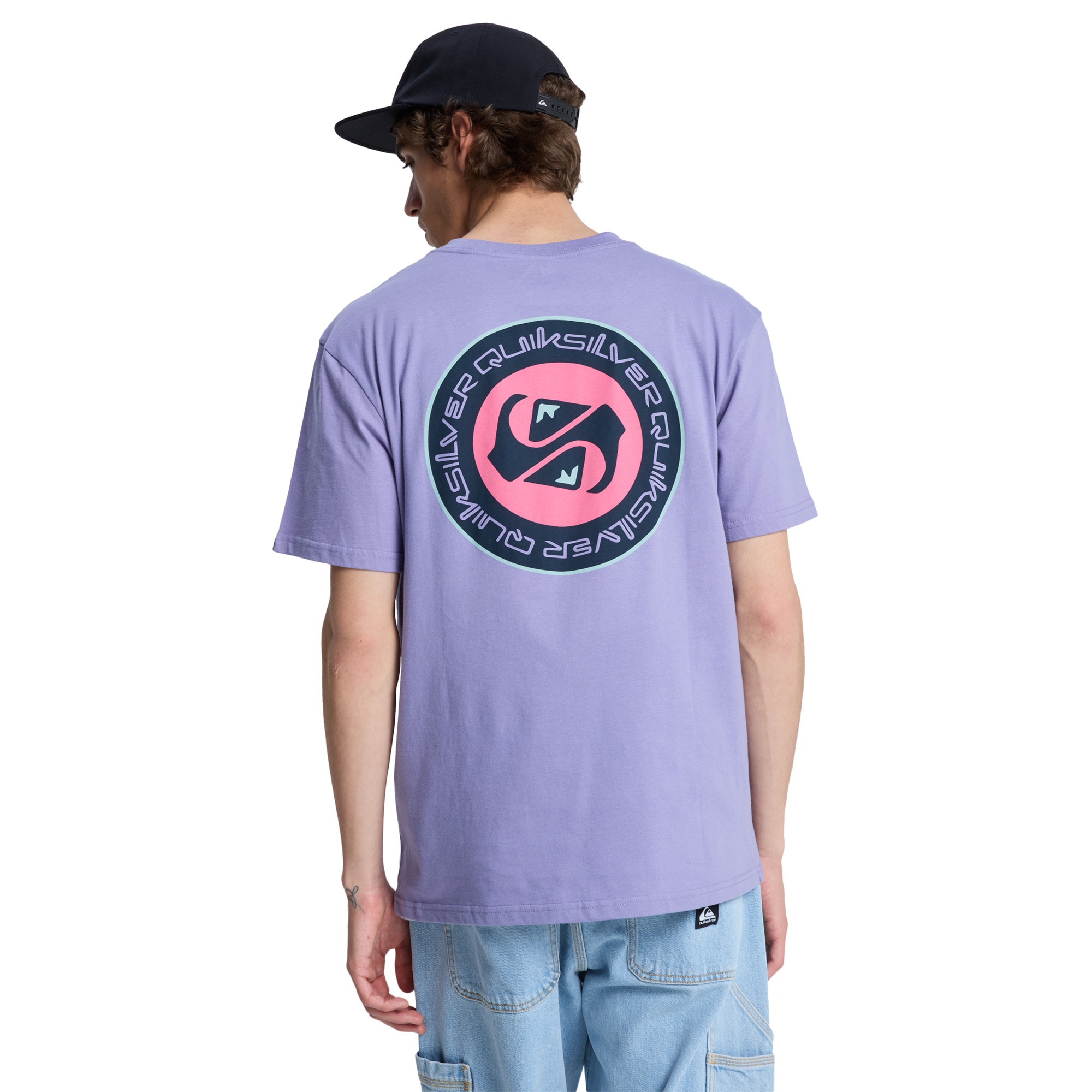 Camiseta de hombre EV Duality Quiksilver - Morado Morado-2