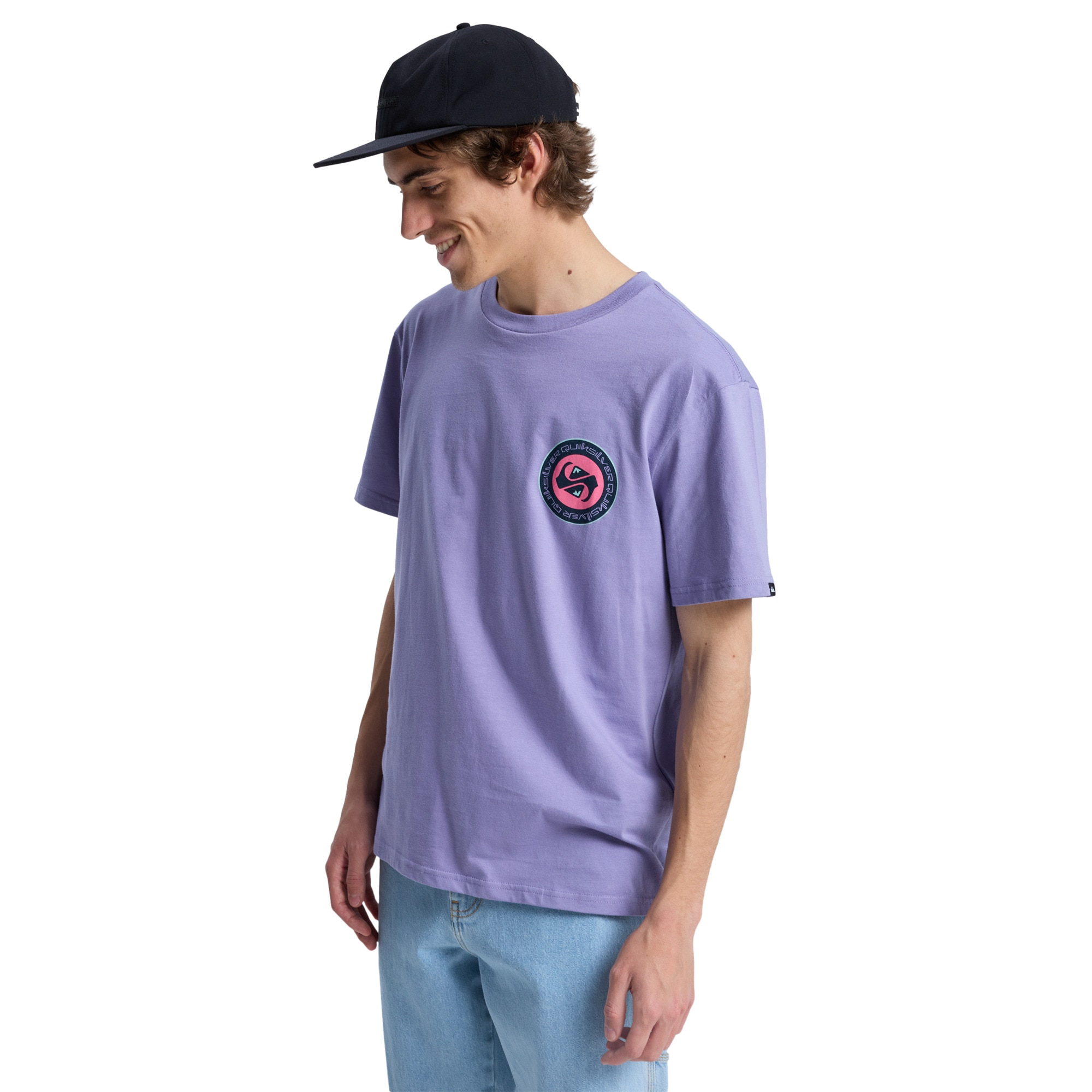 Camiseta de hombre EV Duality Quiksilver - Morado Morado-3