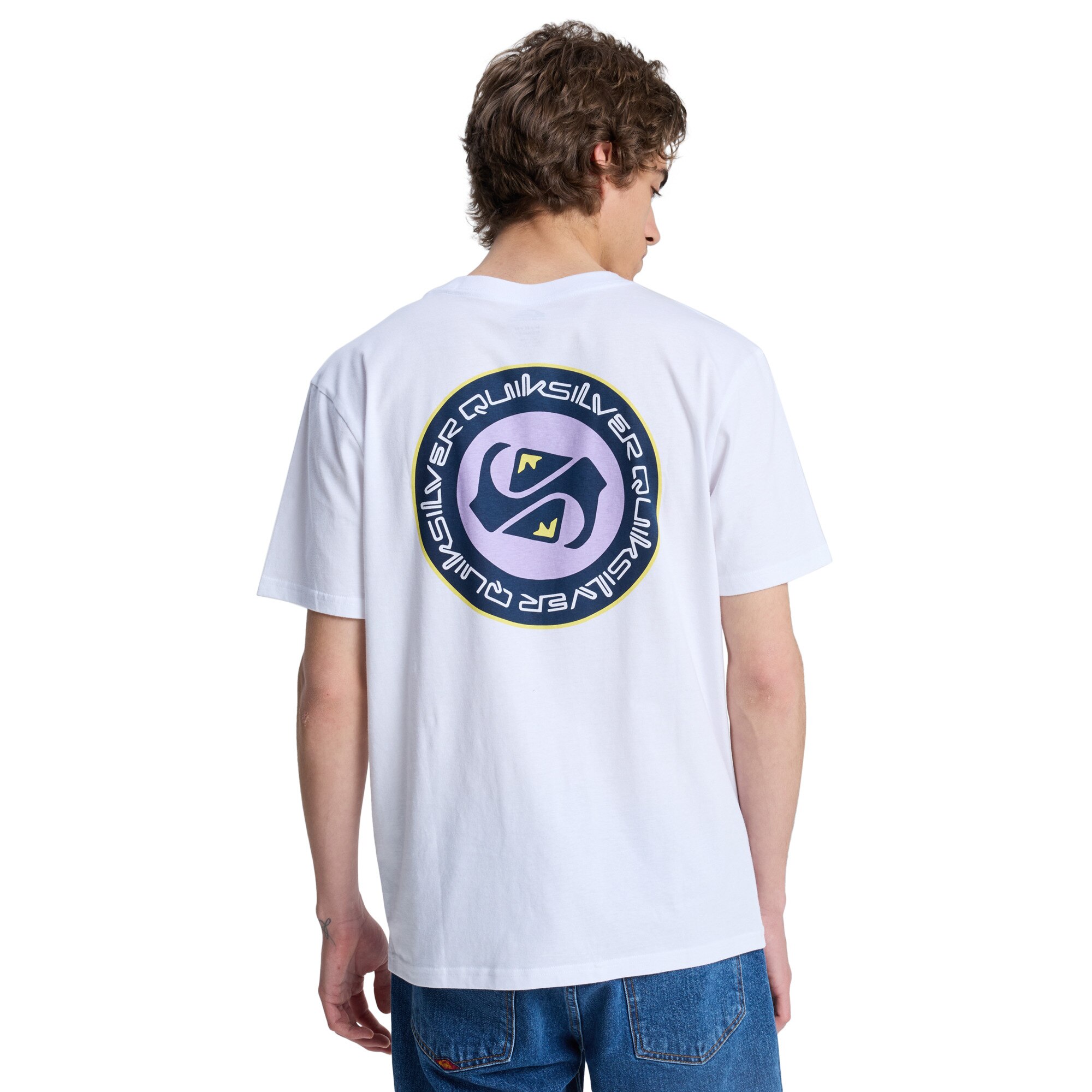 Camiseta de hombre EV Duality Quiksilver - Blanco Blanco-2
