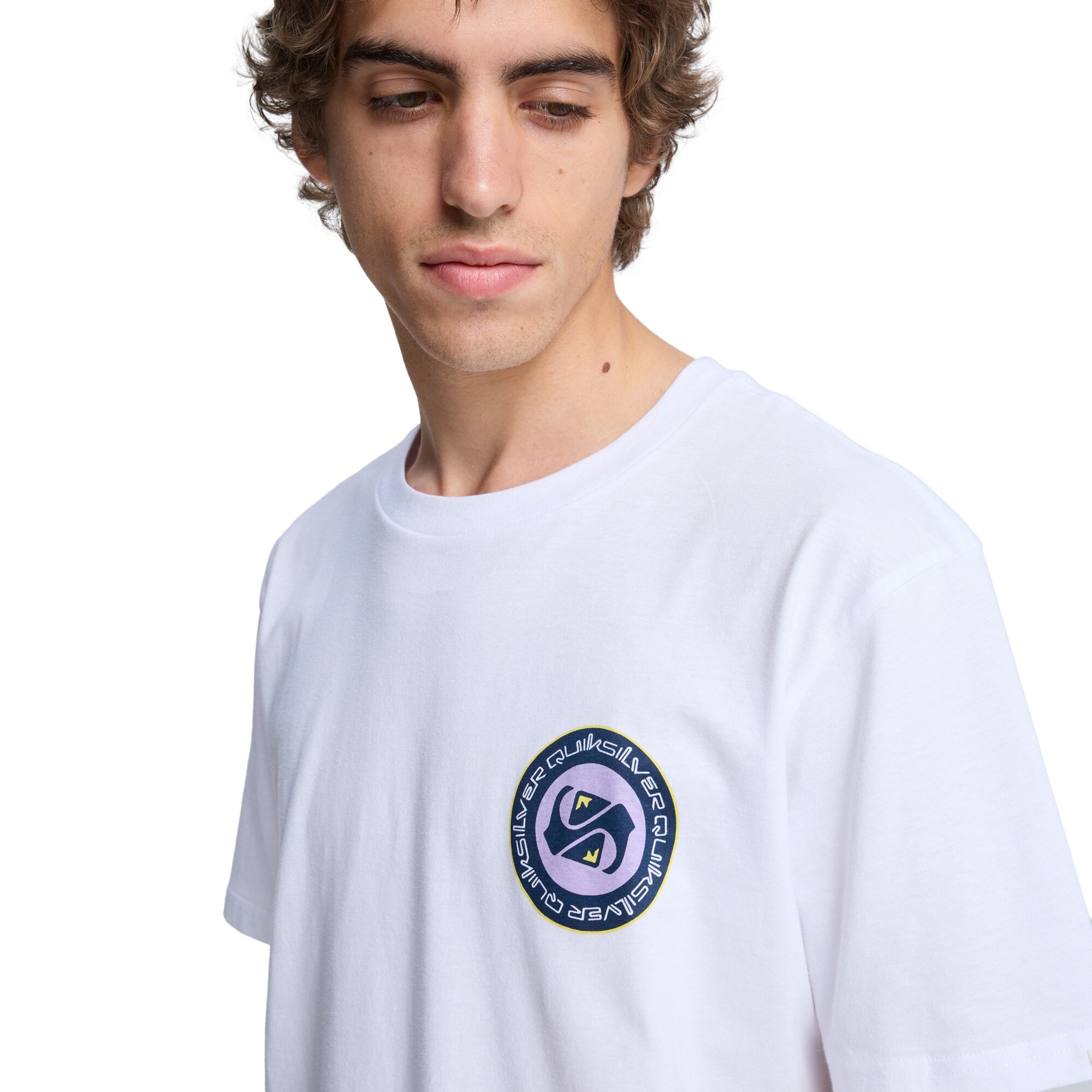 Camiseta de hombre EV Duality Quiksilver - Blanco Blanco-4
