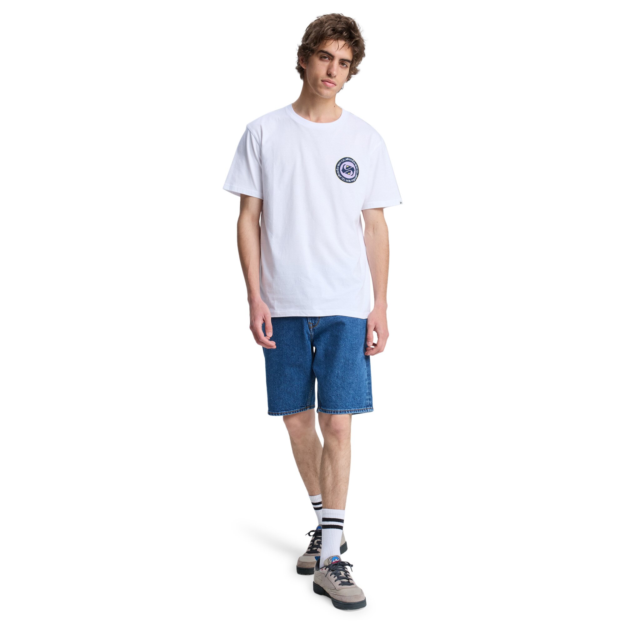 Camiseta de hombre EV Duality Quiksilver - Blanco Blanco-5