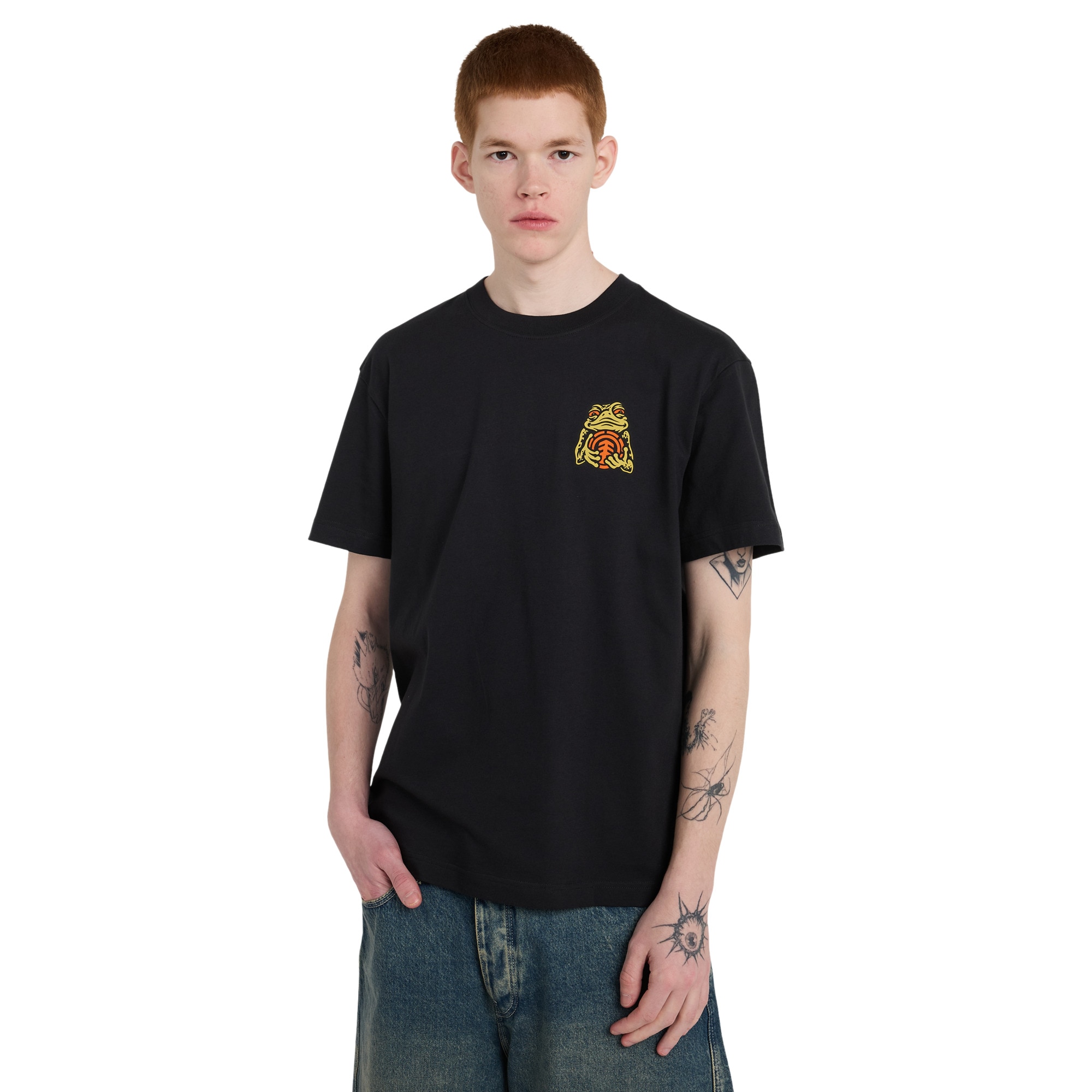 Camiseta de hombre Timber The Frog Element - Negro Negro-1