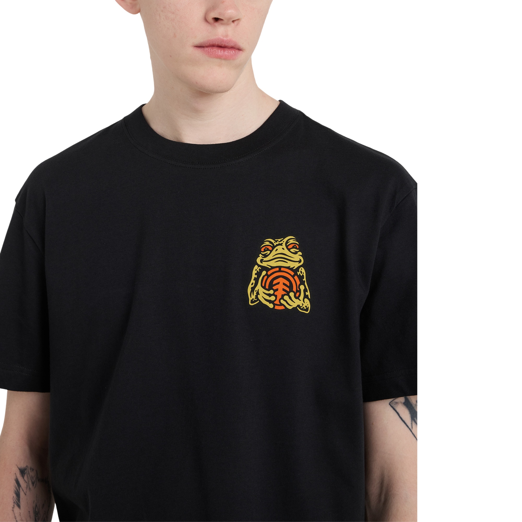 Camiseta de hombre Timber The Frog Element - Negro Negro-4
