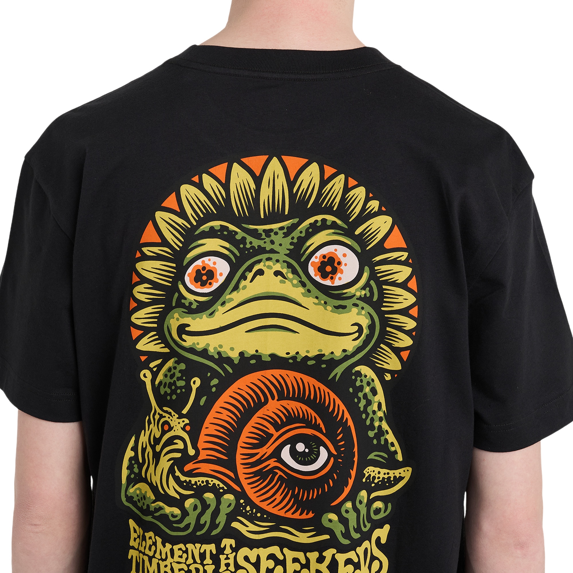 Camiseta de hombre Timber The Frog Element - Negro Negro-6