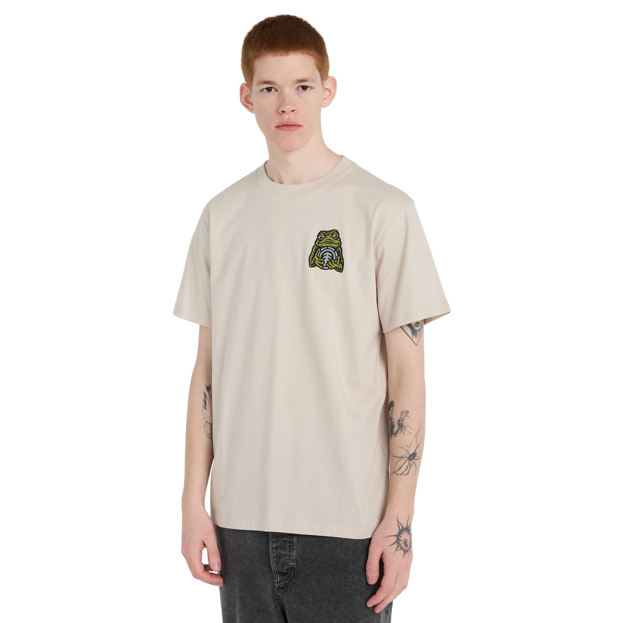 Camiseta de hombre Timber The Frog Element - Beige Beige-1