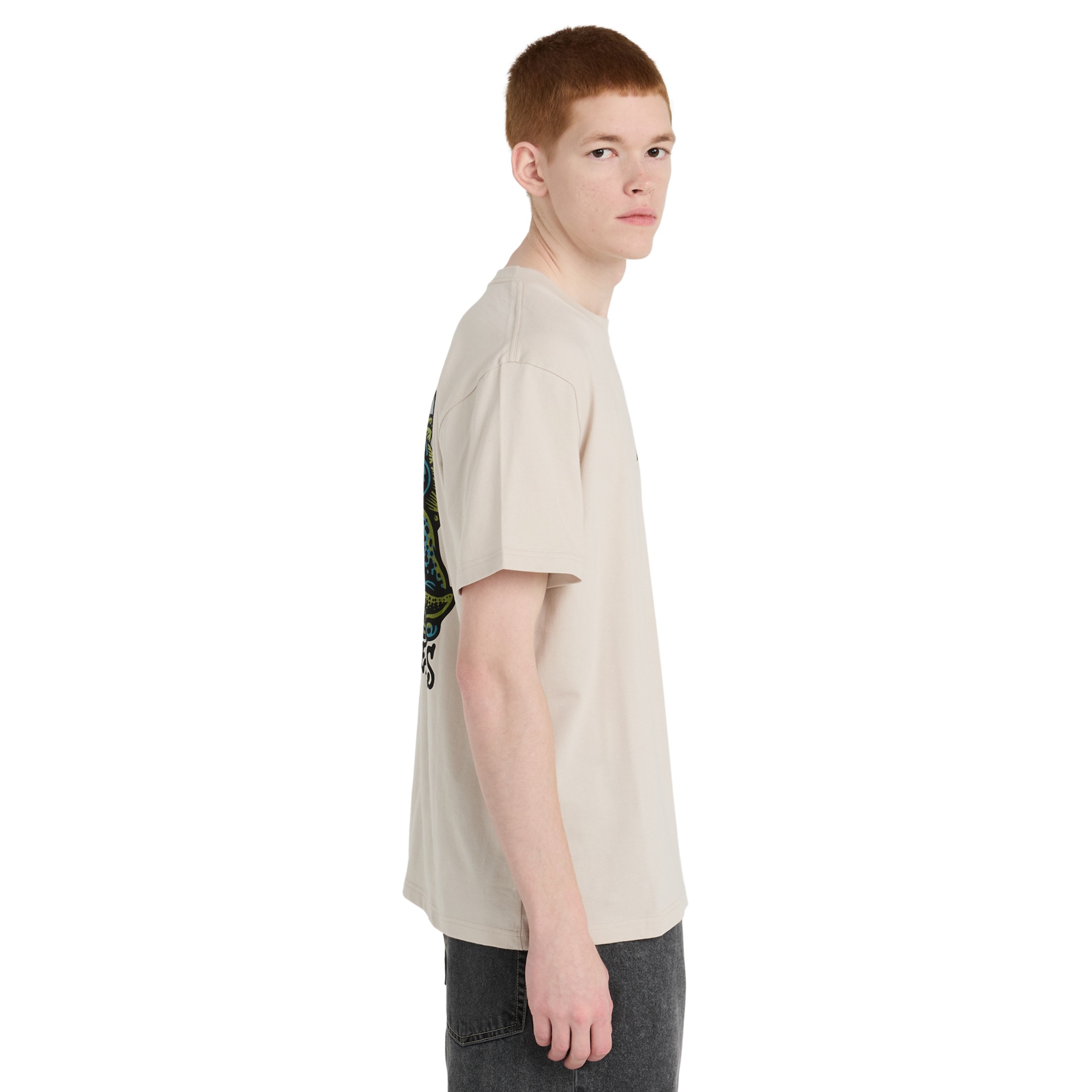 Camiseta de hombre Timber The Frog Element - Beige Beige-3