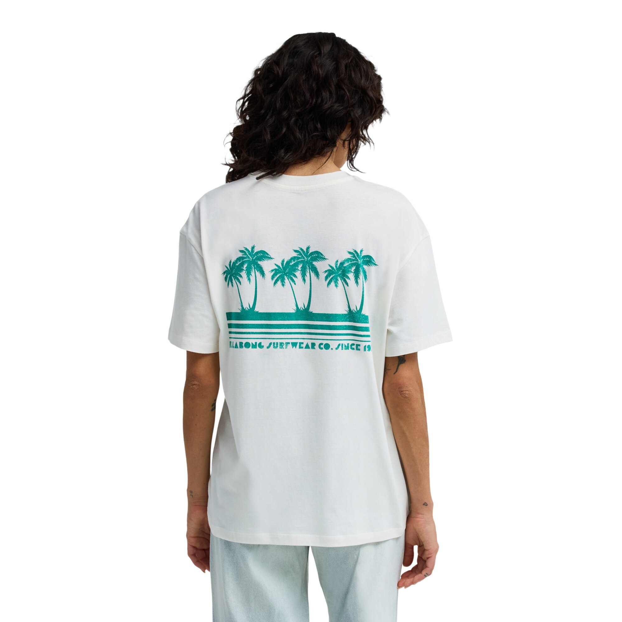 Imagen 2 de Camiseta de mujer My Beach Club Billabong - Blanco Blanco