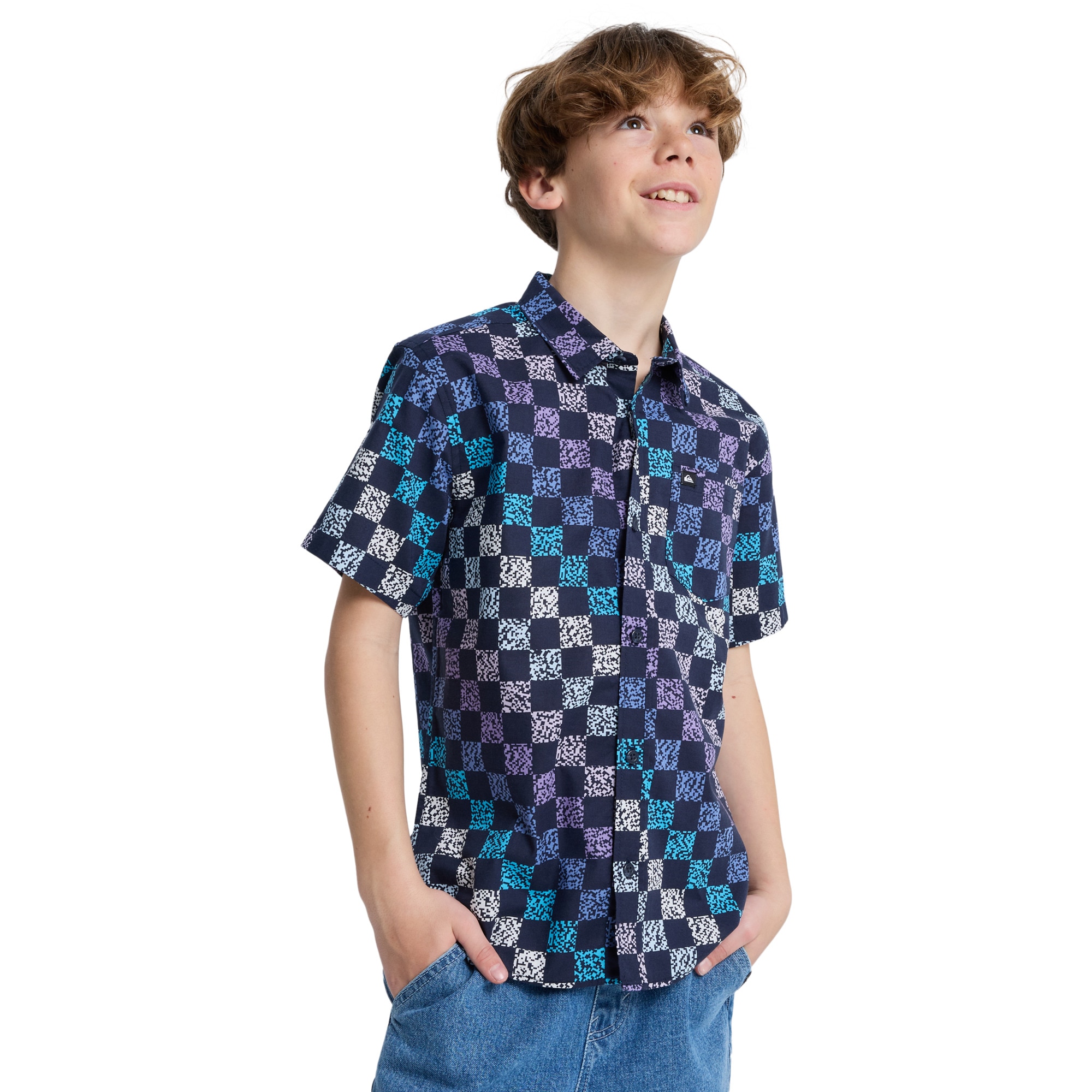 Camisa de niños Apero Classic Quiksilver - Negro Negro-1