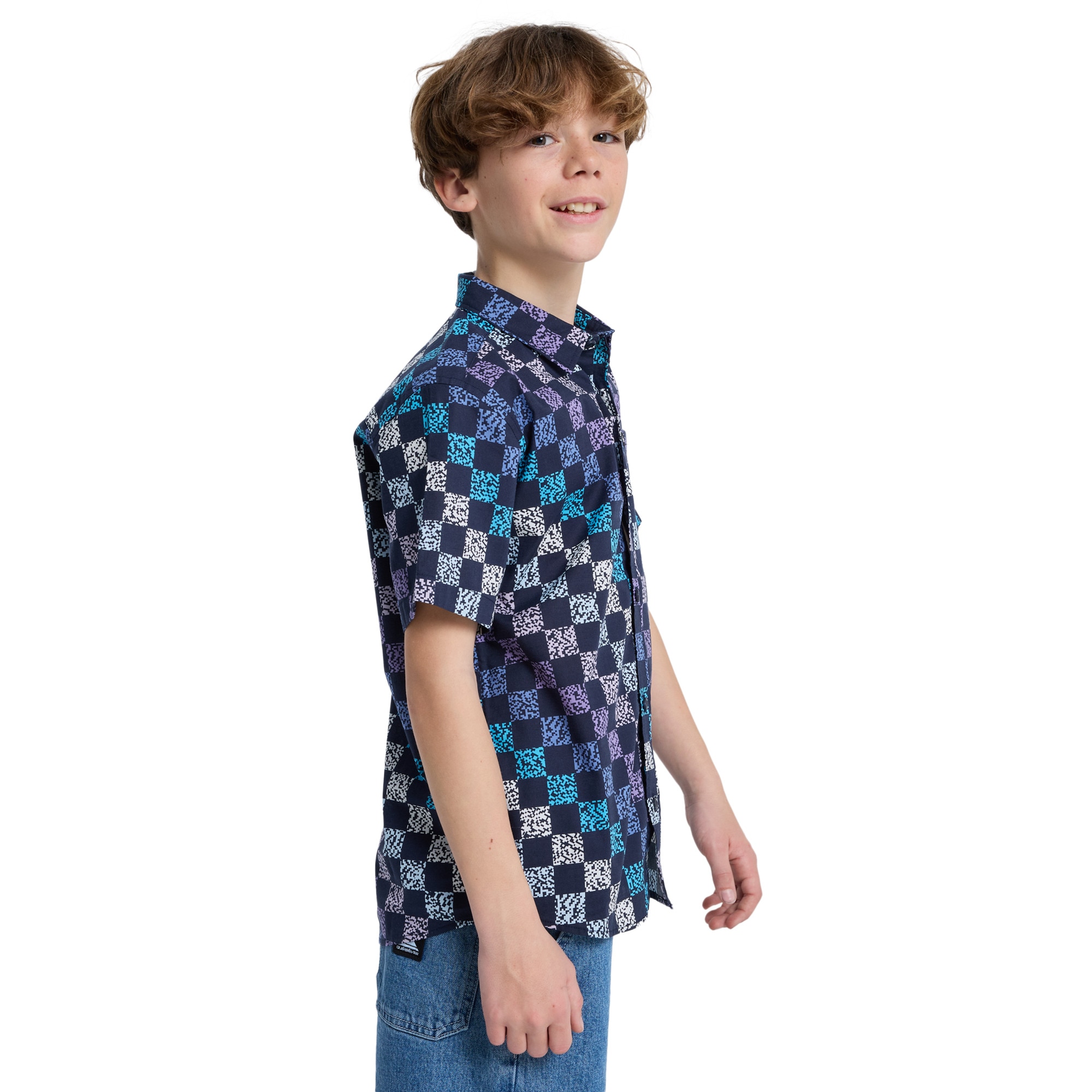 Camisa de niños Apero Classic Quiksilver - Negro Negro-3