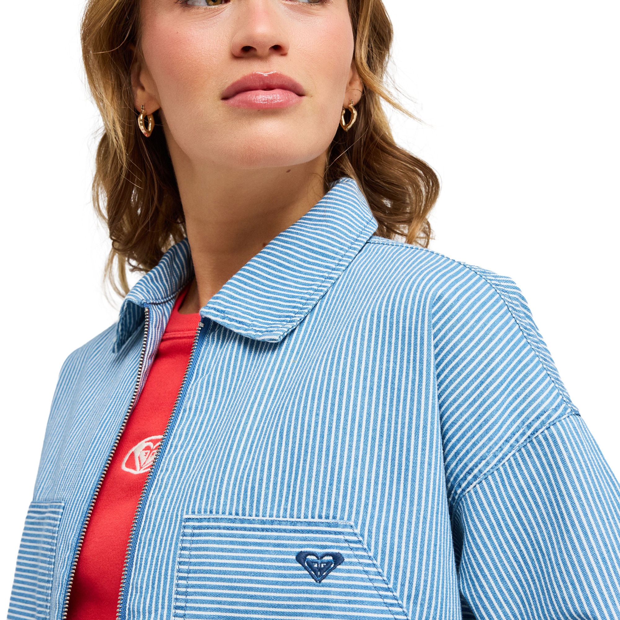 Chaqueta de mujer Beachfront Bliss Roxy - Azul Azul-4