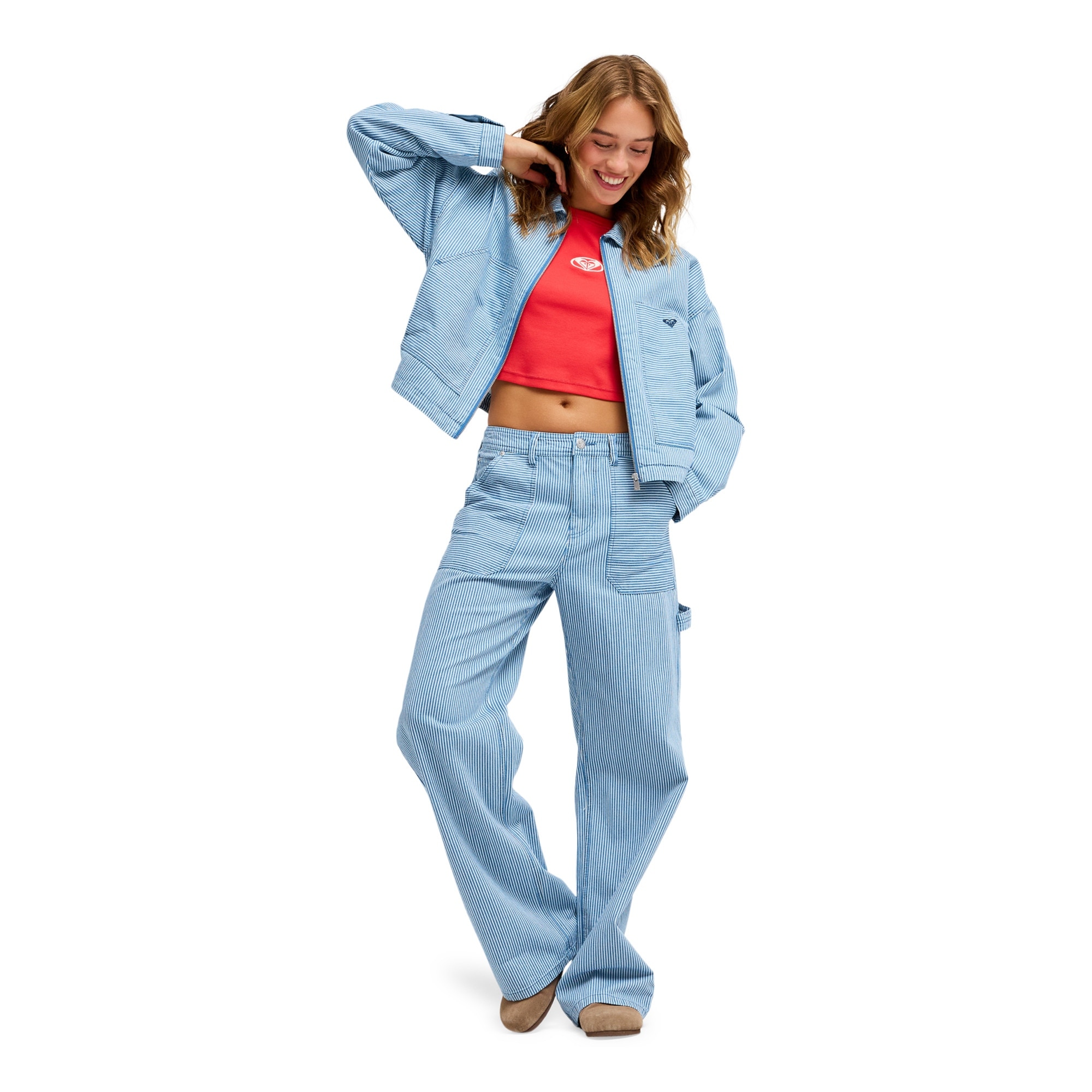 Chaqueta de mujer Beachfront Bliss Roxy - Azul Azul-5