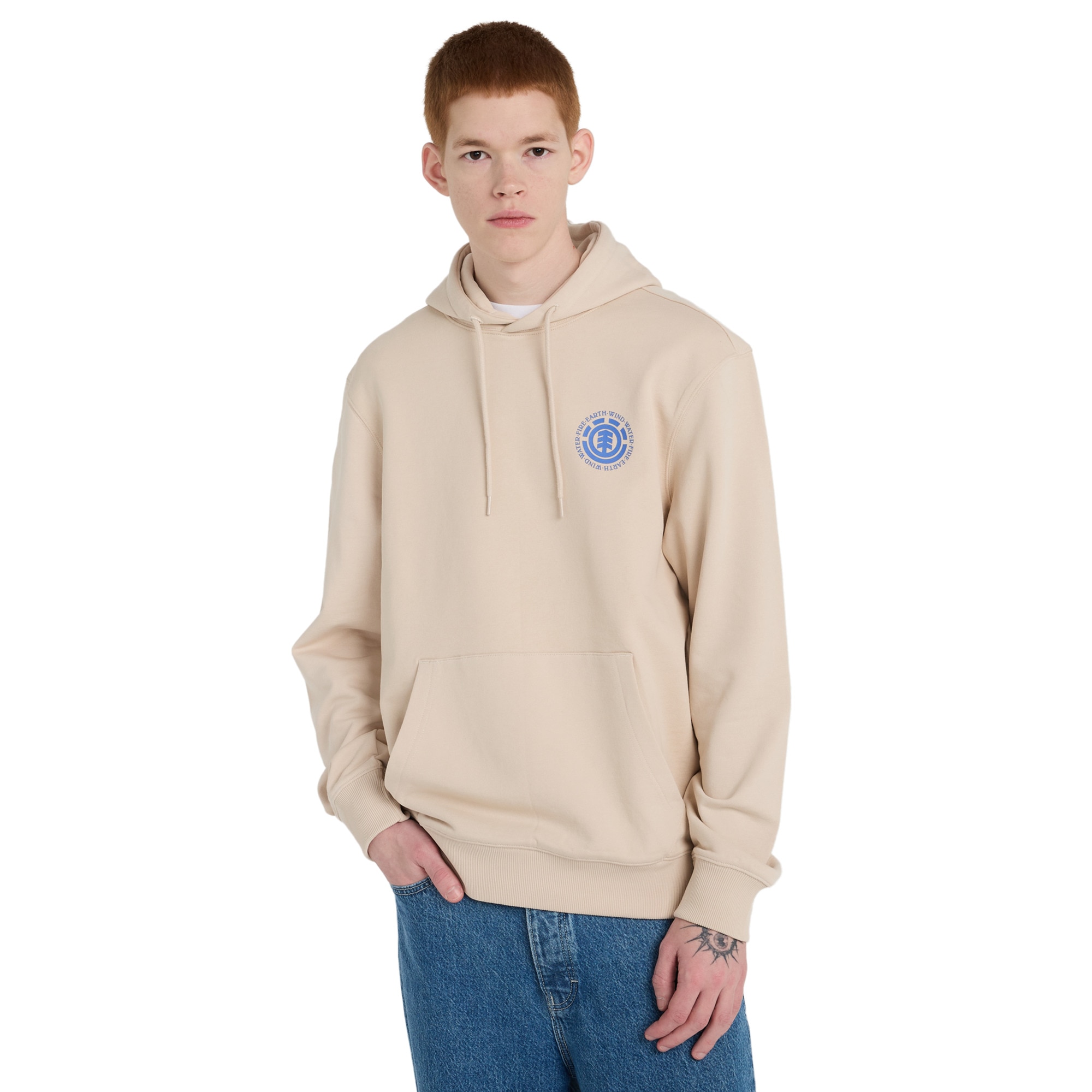 Imagen 0 de Sudadera con capucha para Hombre Seal BP Element Beige