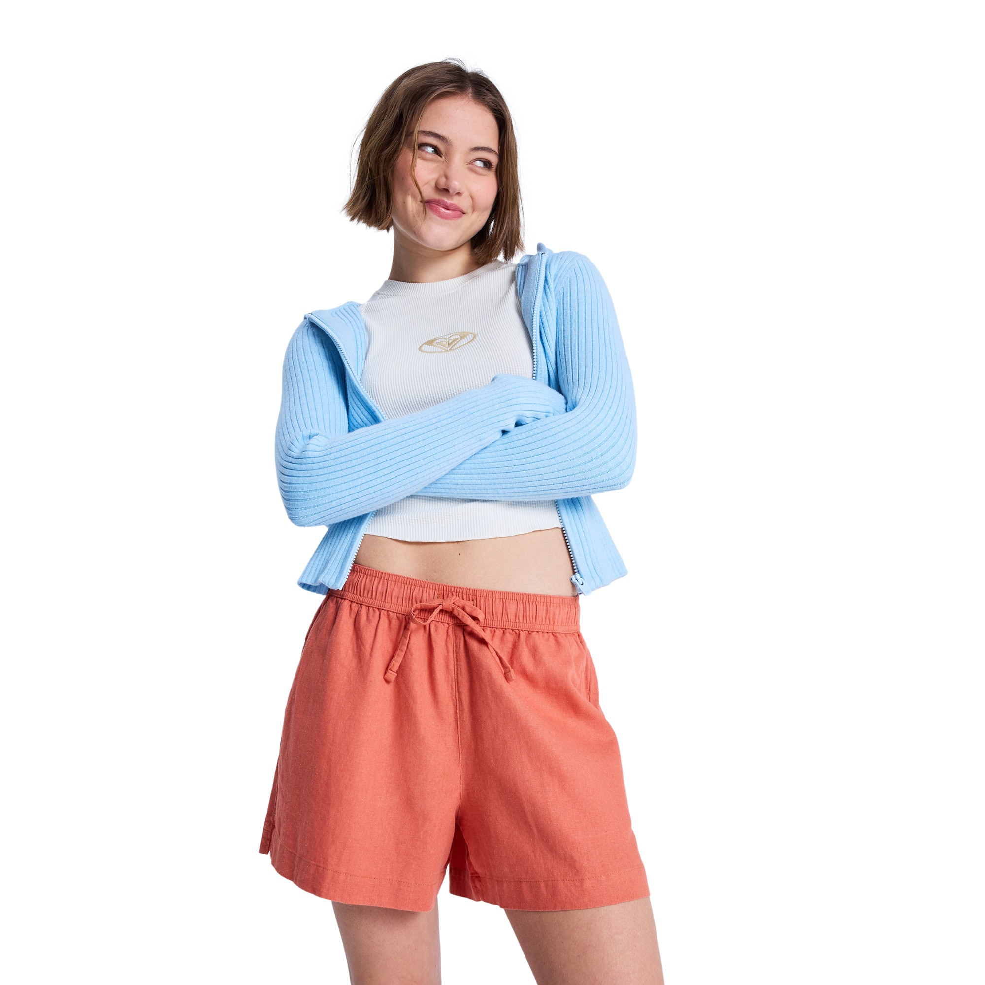 Imagen 0 de Pantalón corto de mujer Lekeitio Break Roxy Rosa