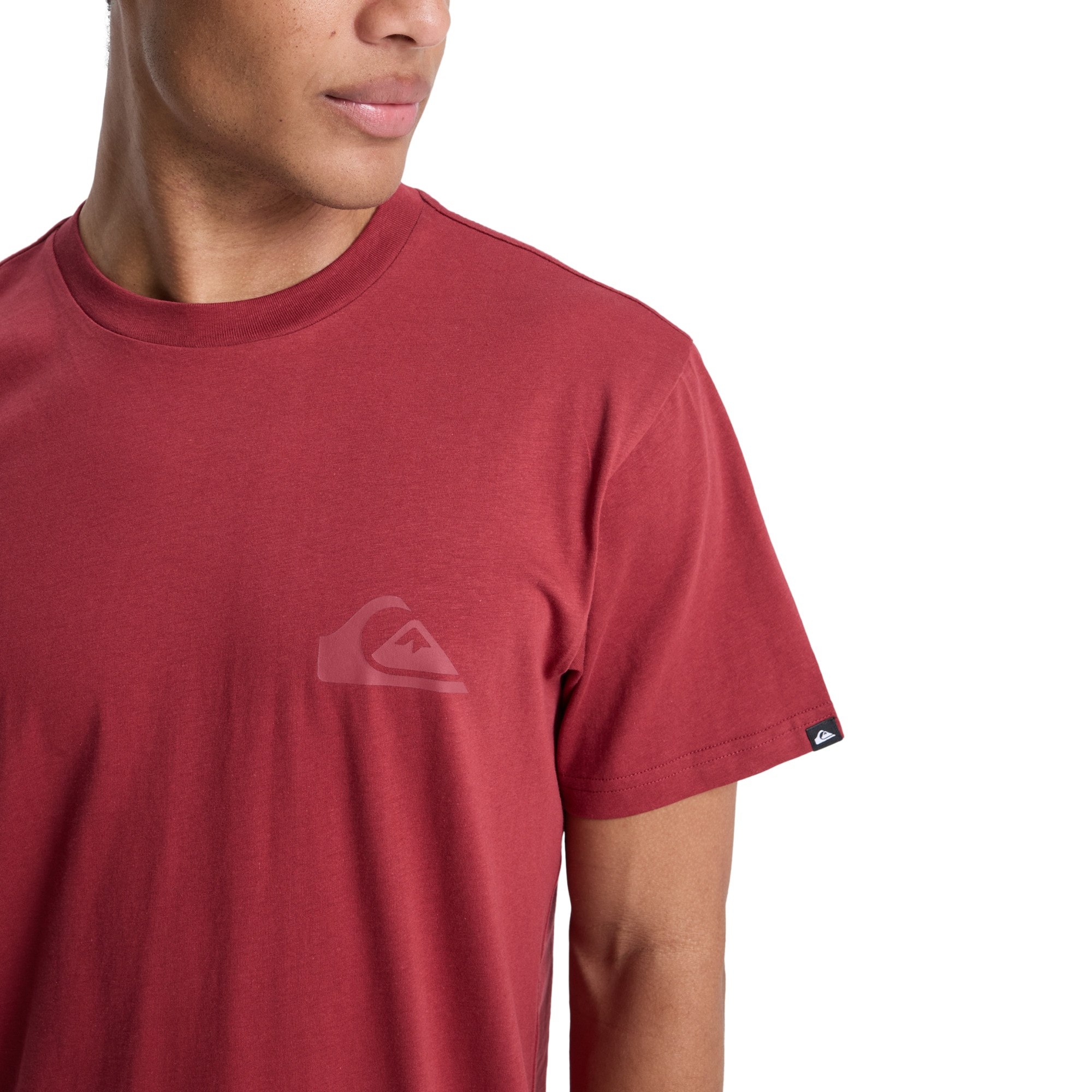 Camiseta de hombre Ev Mini Logo Quiksilver - Rojo Rojo-4