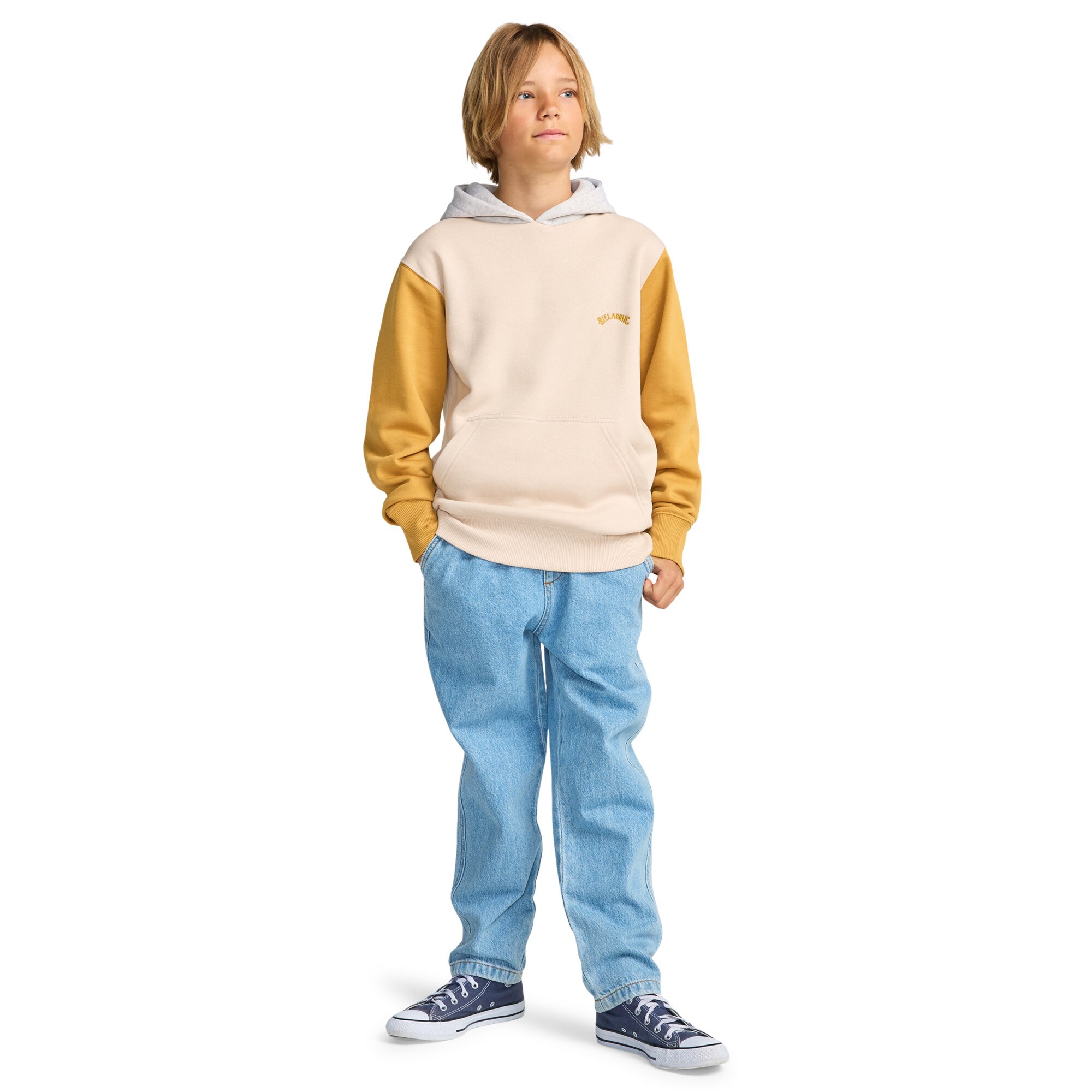 Sudadera de niños Arch Block Po Billabong - Natural Natural-3