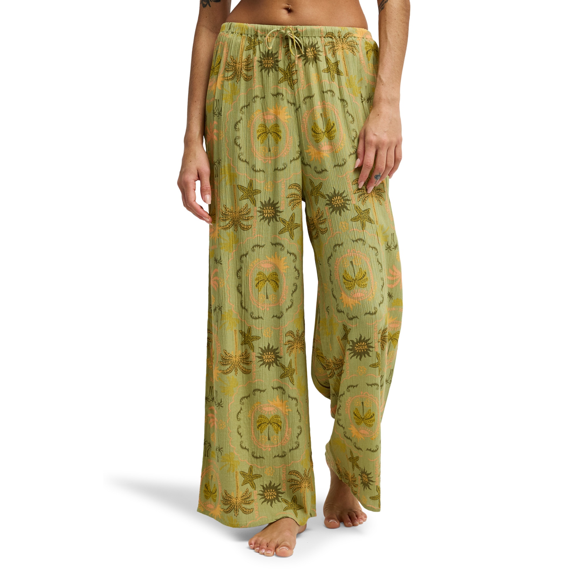 Imagen 0 de Pantalón de mujer Beach Spirit Billabong Beige