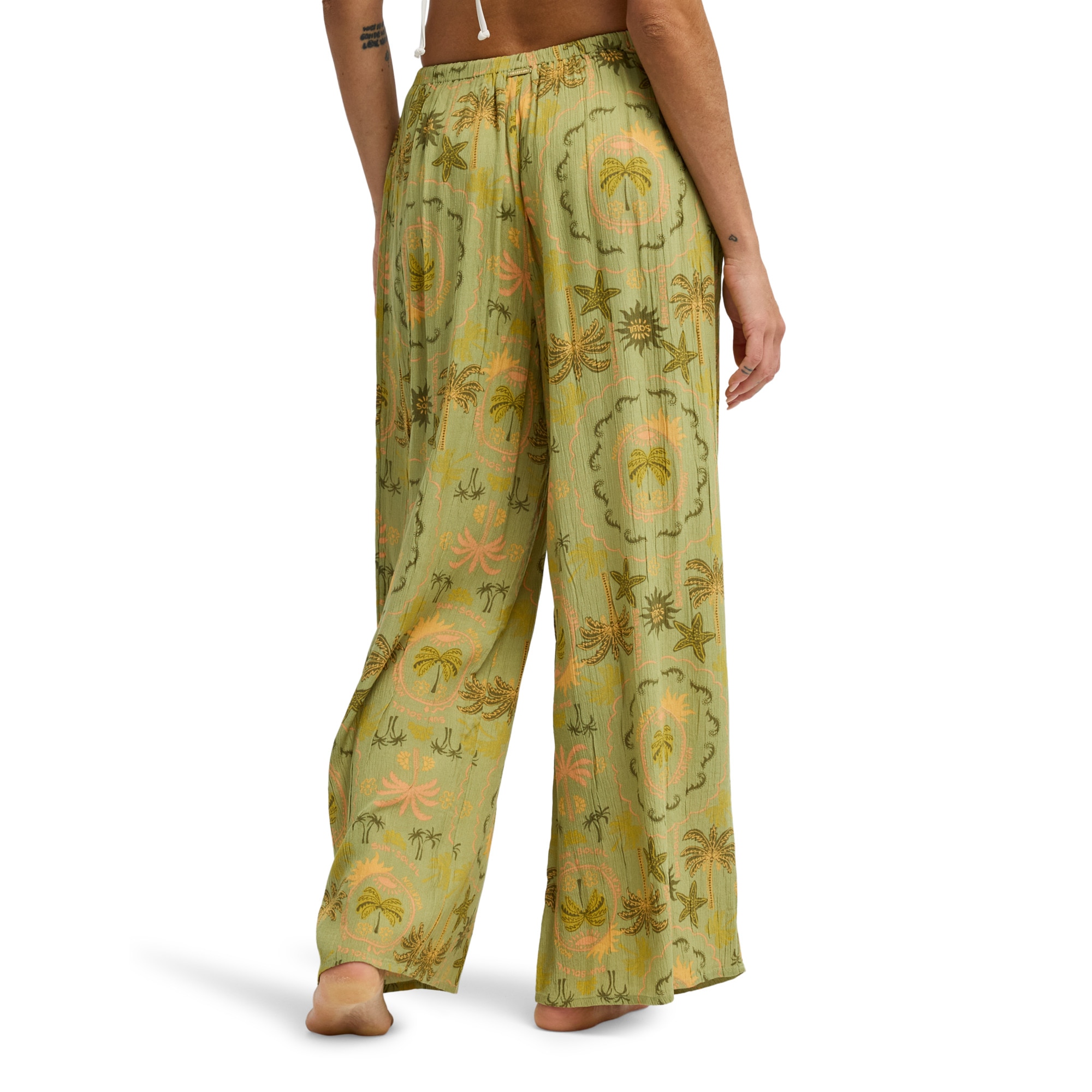 Pantalón de mujer Beach Spirit Billabong - Beige Beige-2