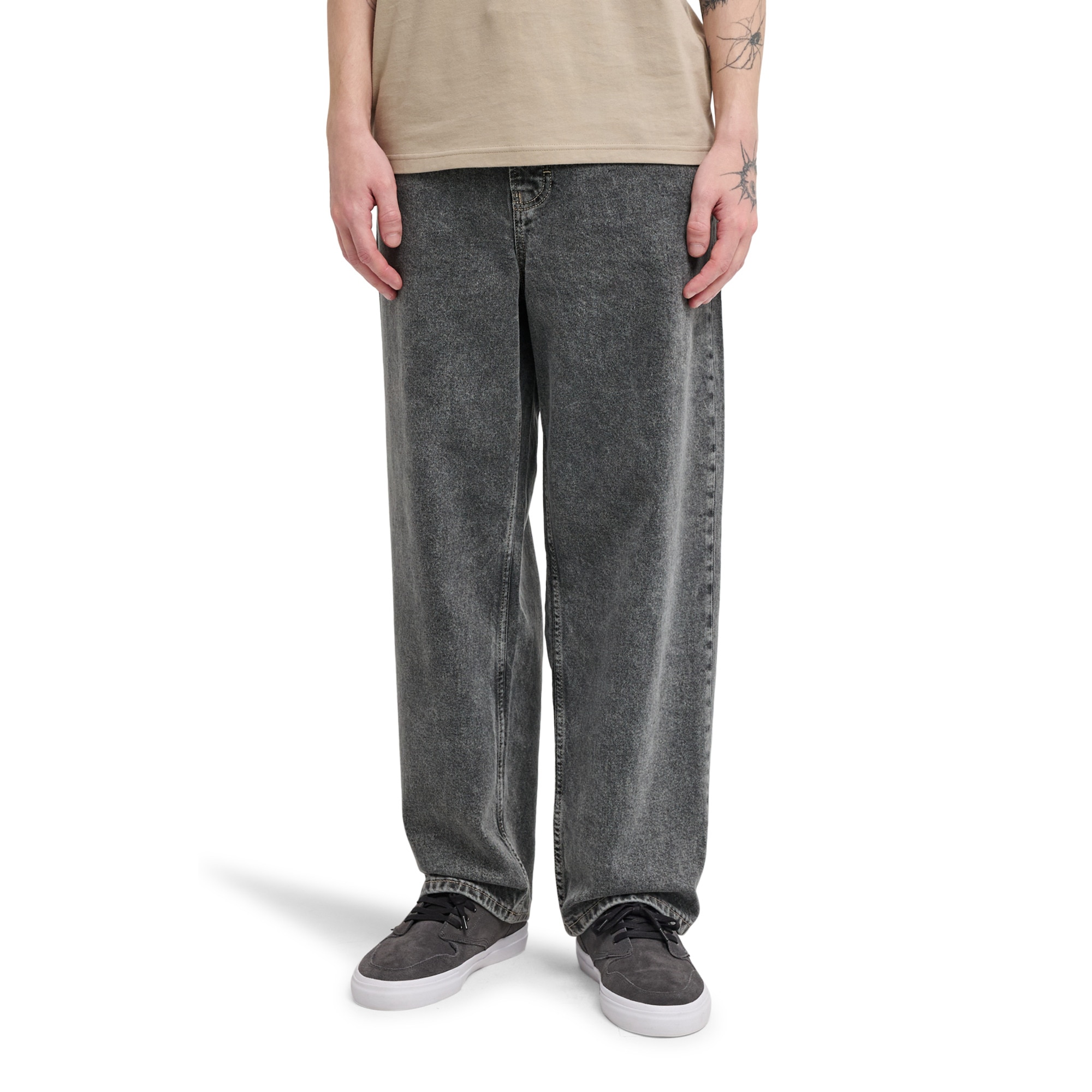 Vaquero de hombre Big 5 Denim Element - Gris Gris-1