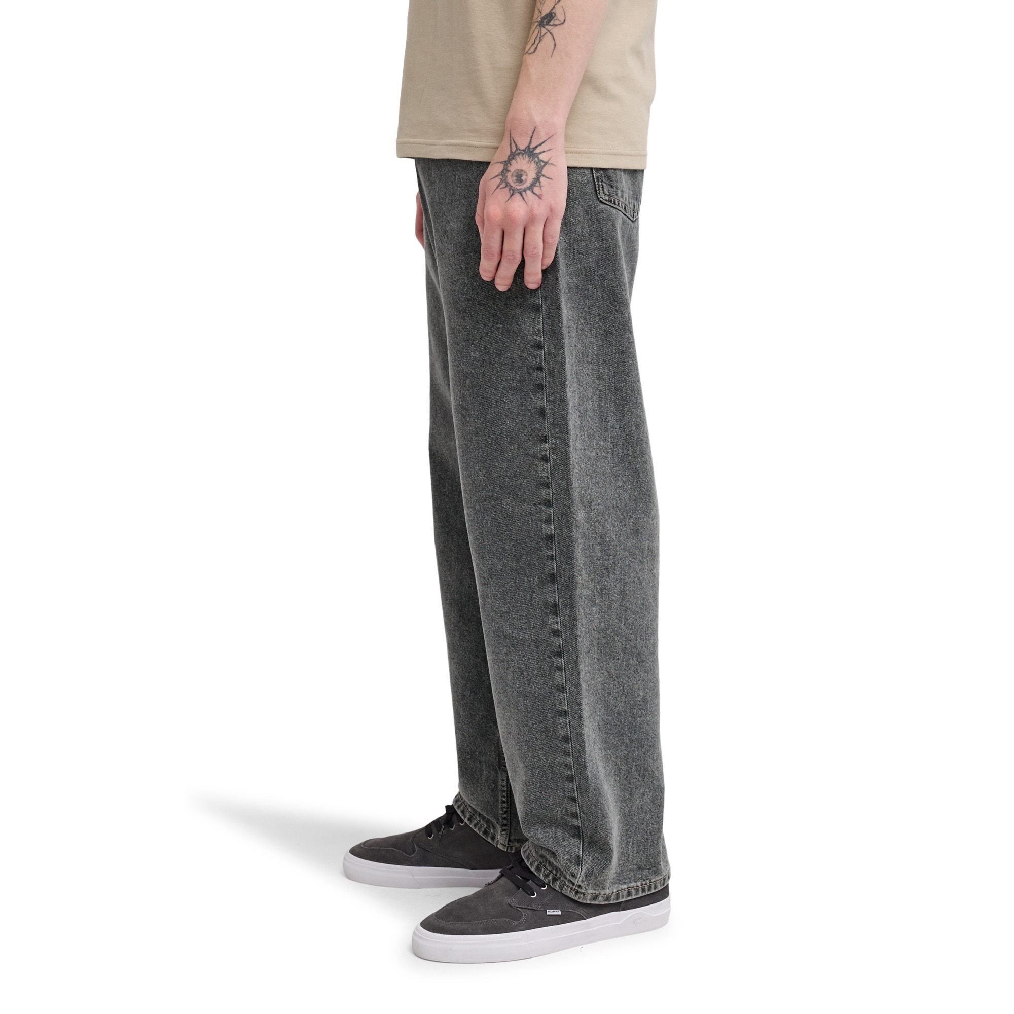 Vaquero de hombre Big 5 Denim Element - Gris Gris-2